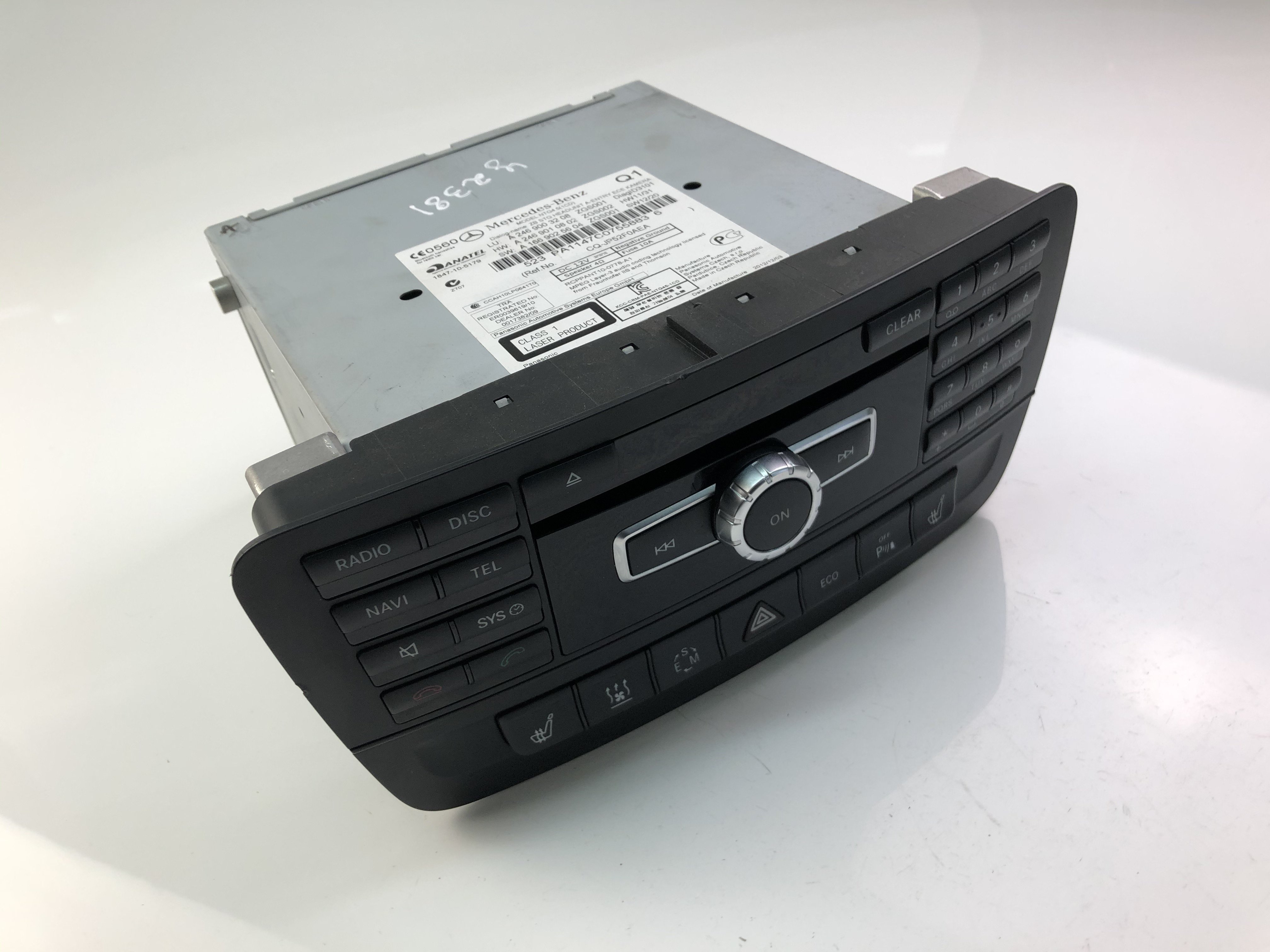 MERCEDES-BENZ B-Class W246 (2011-2020) Music Player Without GPS A2469003208 23451519