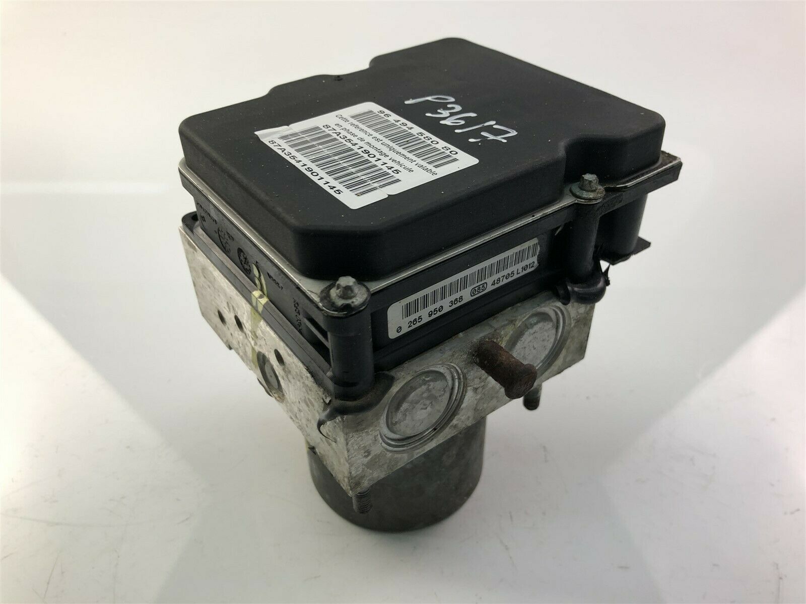 PEUGEOT 307 1 generation (2001-2008) ABS valdymo blokas 9649458080 23435637