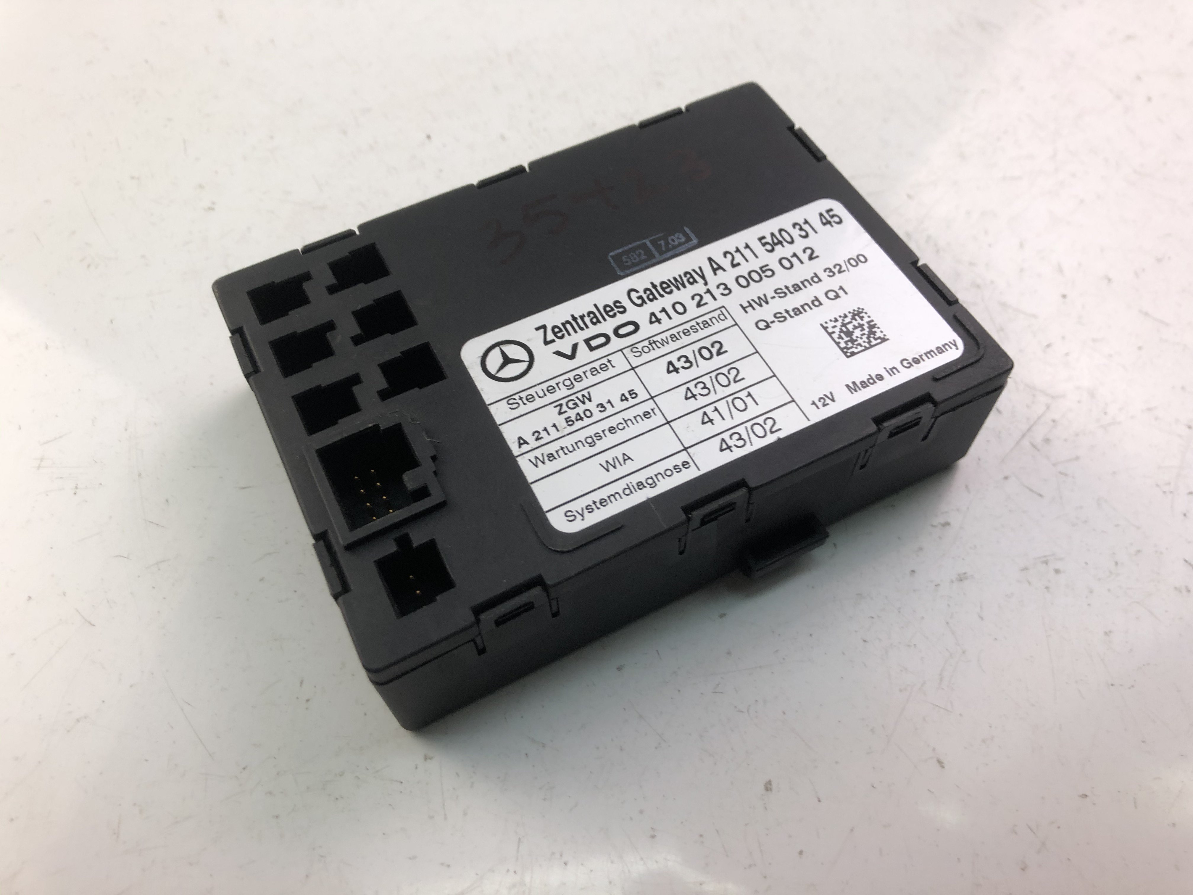 MERCEDES-BENZ E-Class W211/S211 (2002-2009) Other Control Units A2115403145 23450434