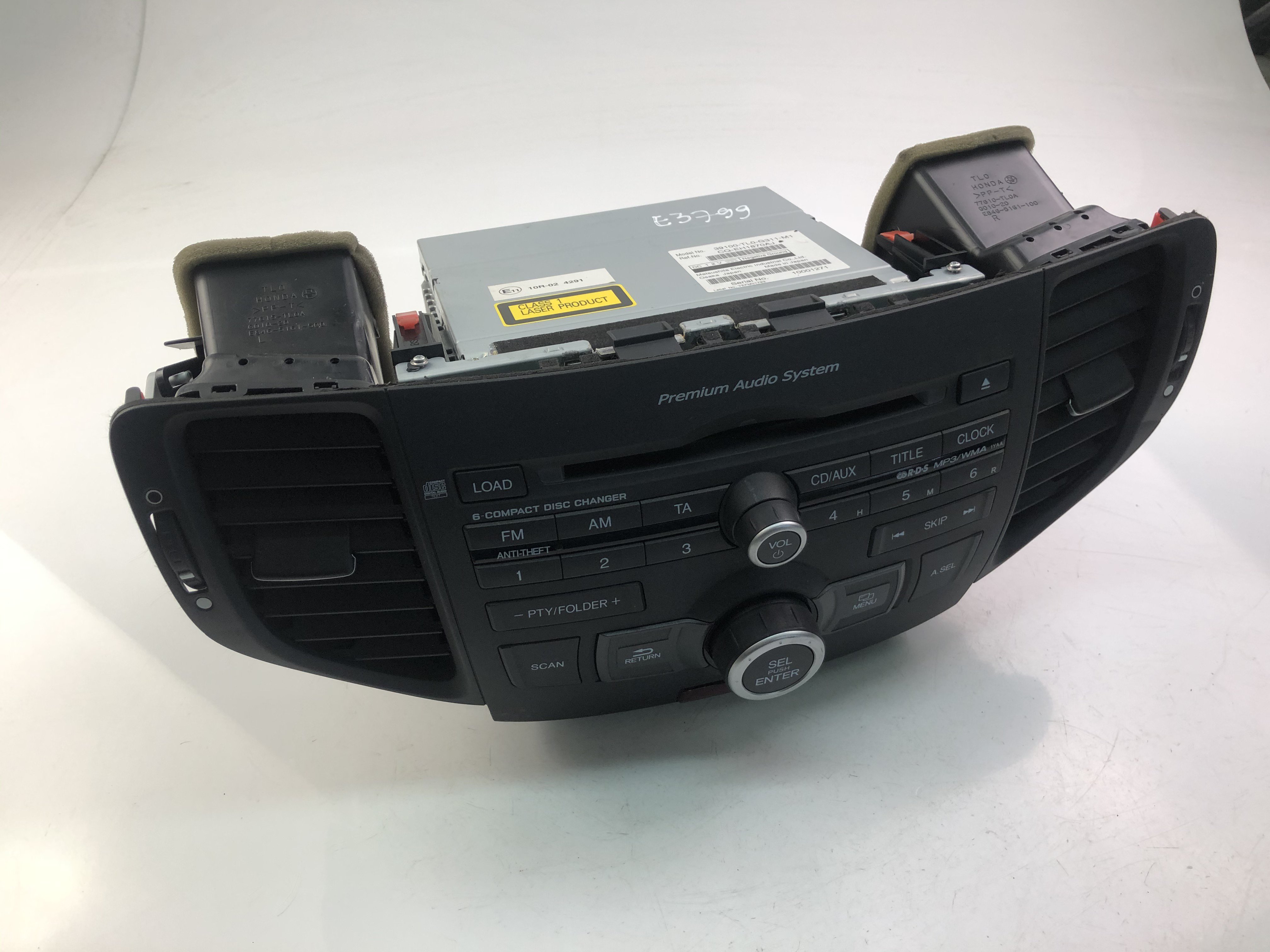 HONDA CR-V 3 generation (2006-2012) Muzikos grotuvas be navigacijos 39100TL0G311M1 23449660