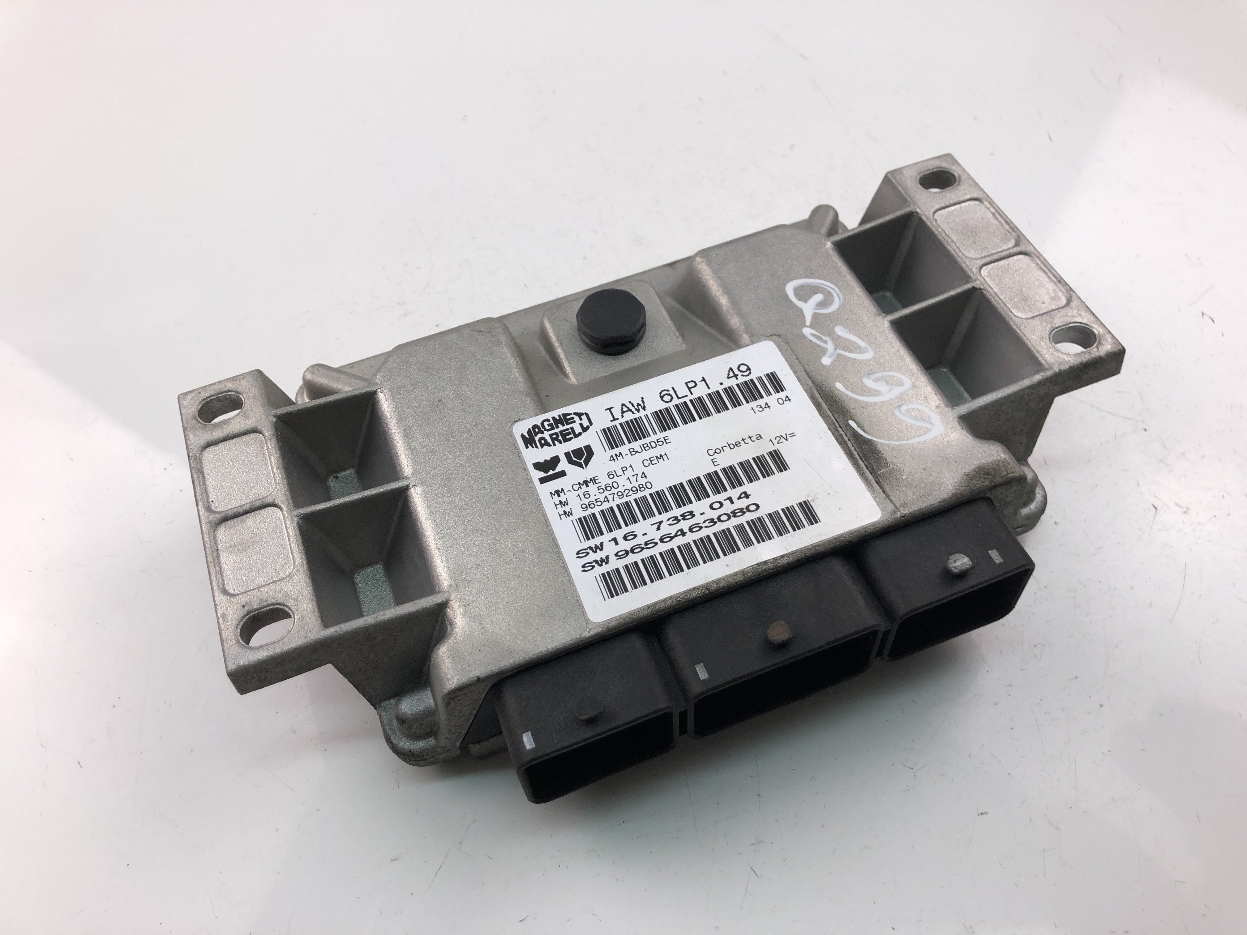 PEUGEOT 307 1 generation (2001-2008) Variklio kompiuteris 9654792980, 9656463080 23455362