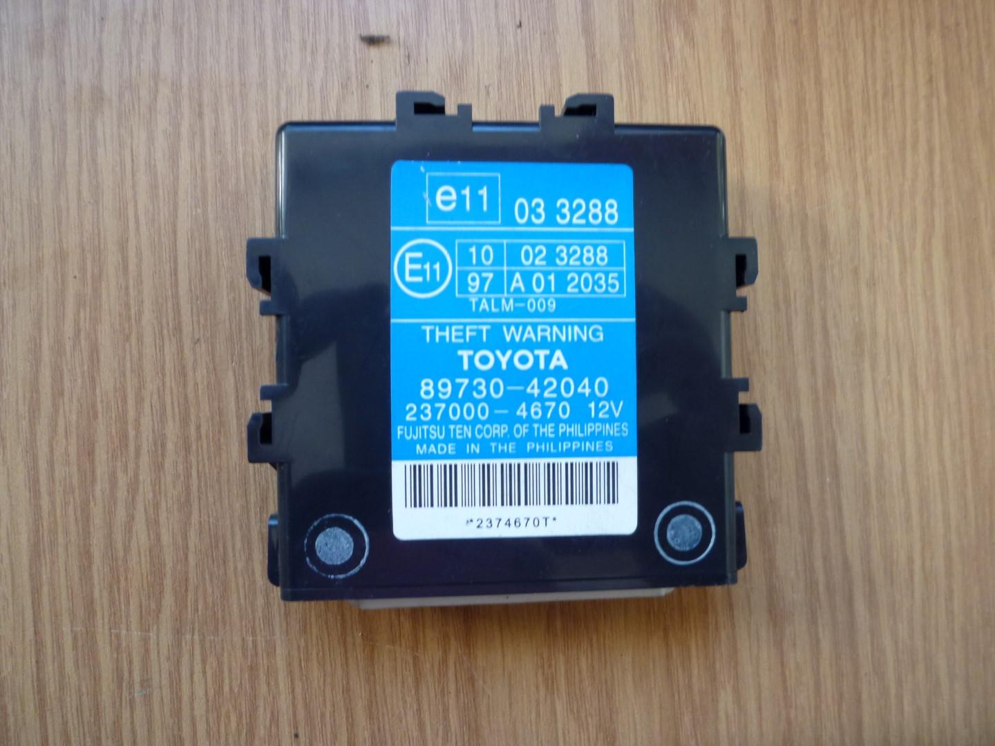 TOYOTA RAV4 3 generation (XA30) (2005-2012) Alarm Signal Control Unit 8973042040 23144480