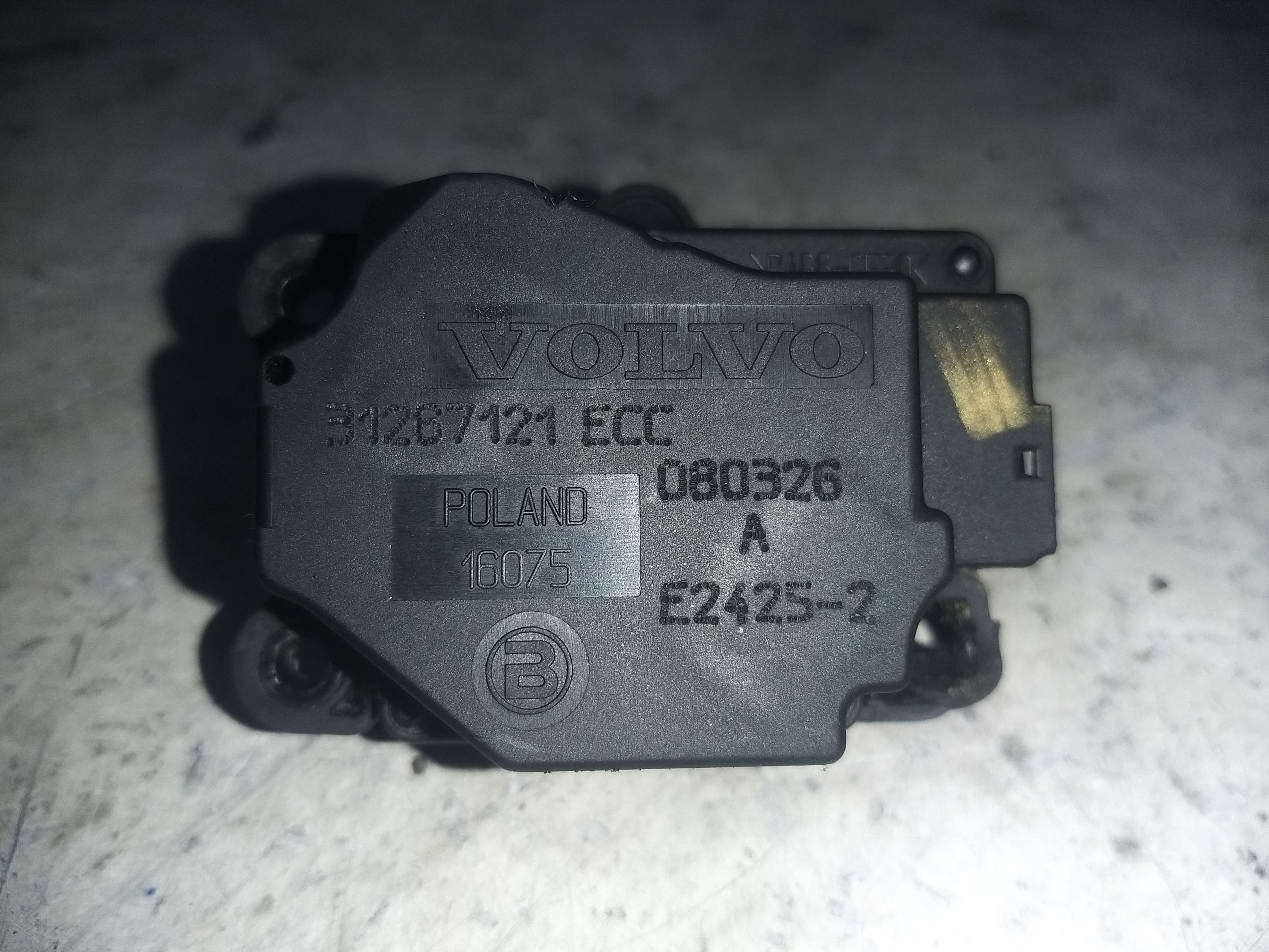 VOLVO XC90 1 generation (2002-2014) Air flap motor 31267121 23456333