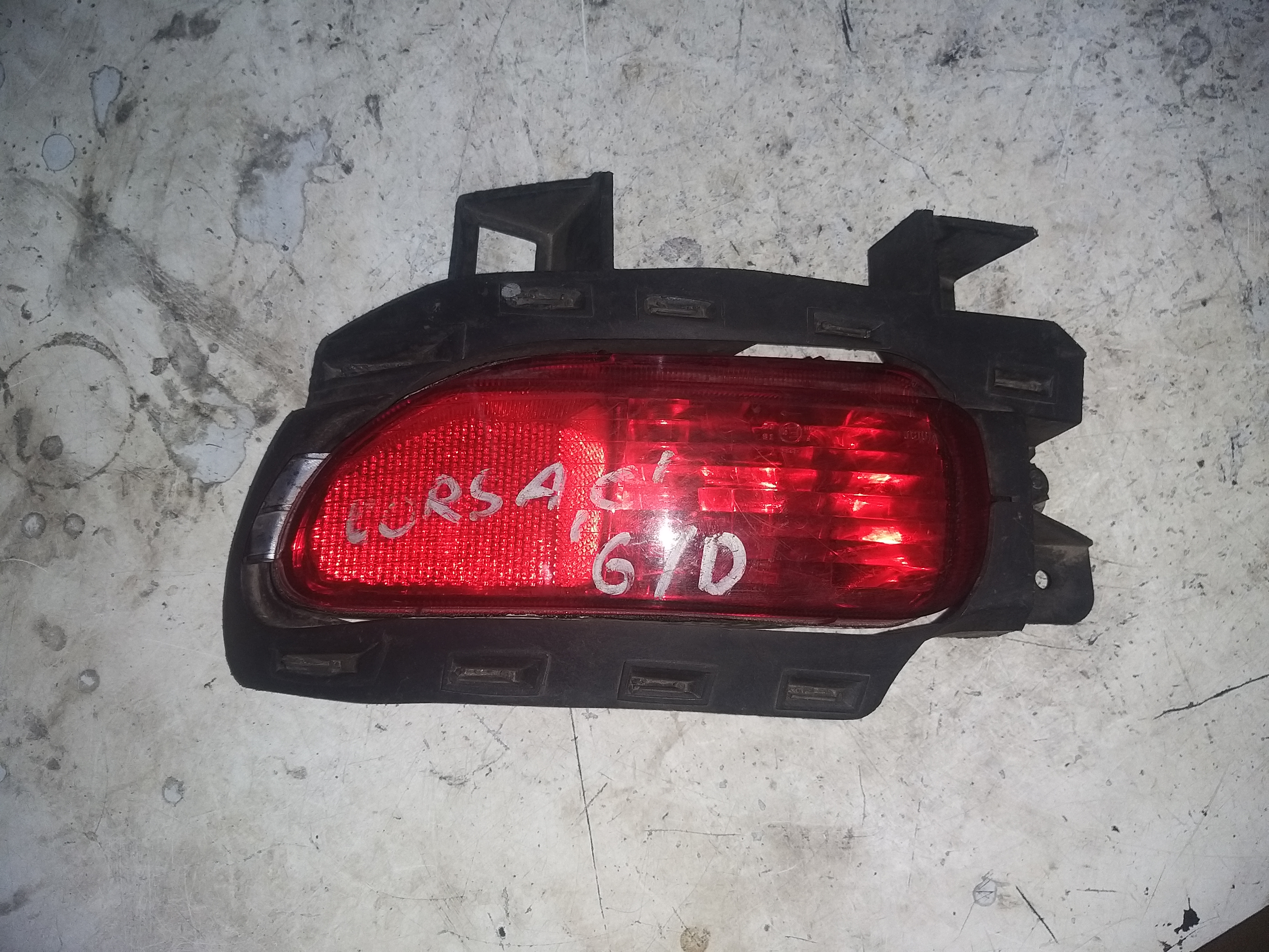 OPEL Corsa C (2000-2006) Rear Right Fog Light 24409356 23459807