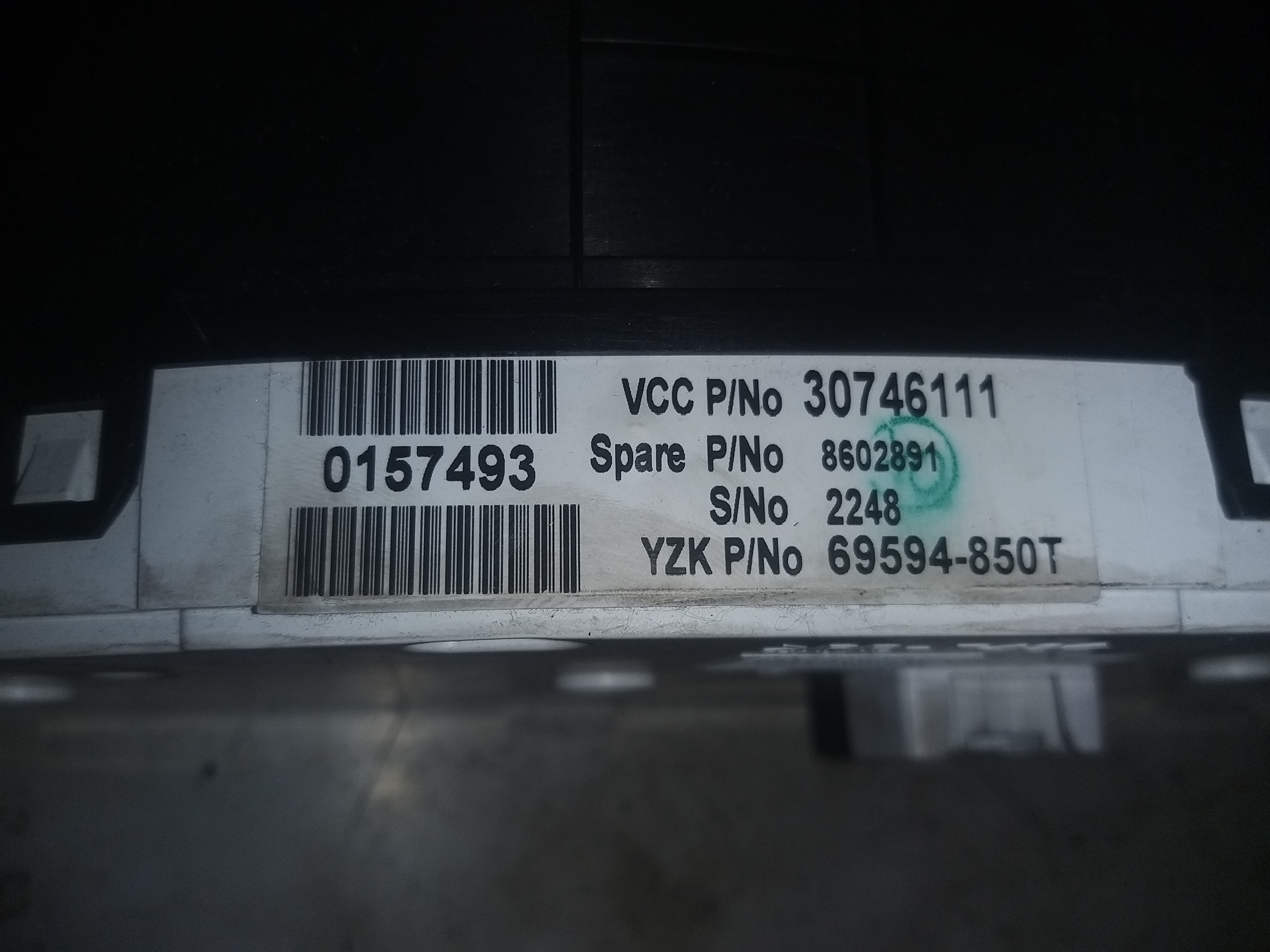 VOLVO XC90 1 generation (2002-2014) Spidometras (Prietaisų skydelis) 30746111 23461329