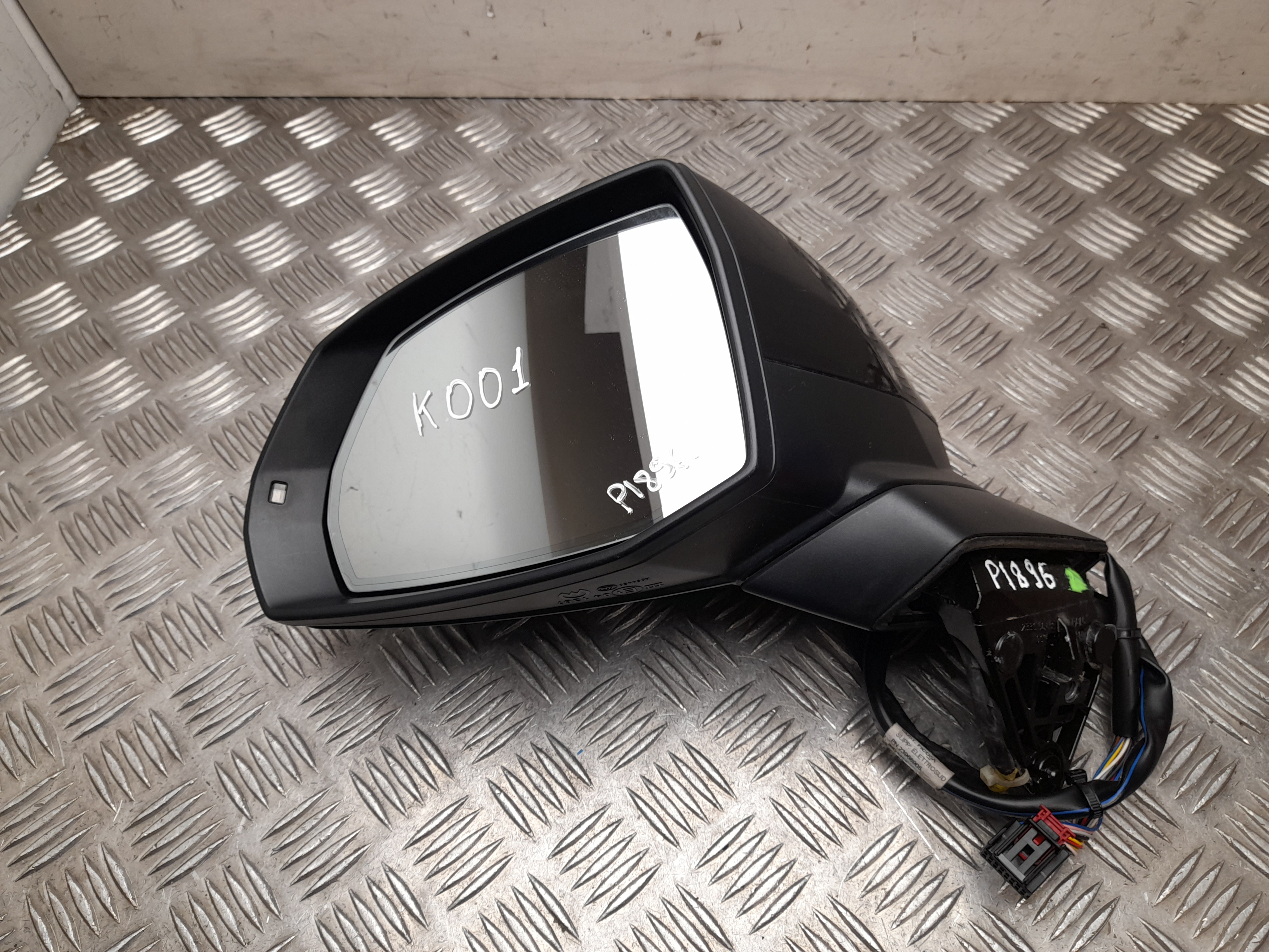 AUDI Q7 4M (2015-2024) Priekinių kairių durų veidrodis 4M2857409C 23487564