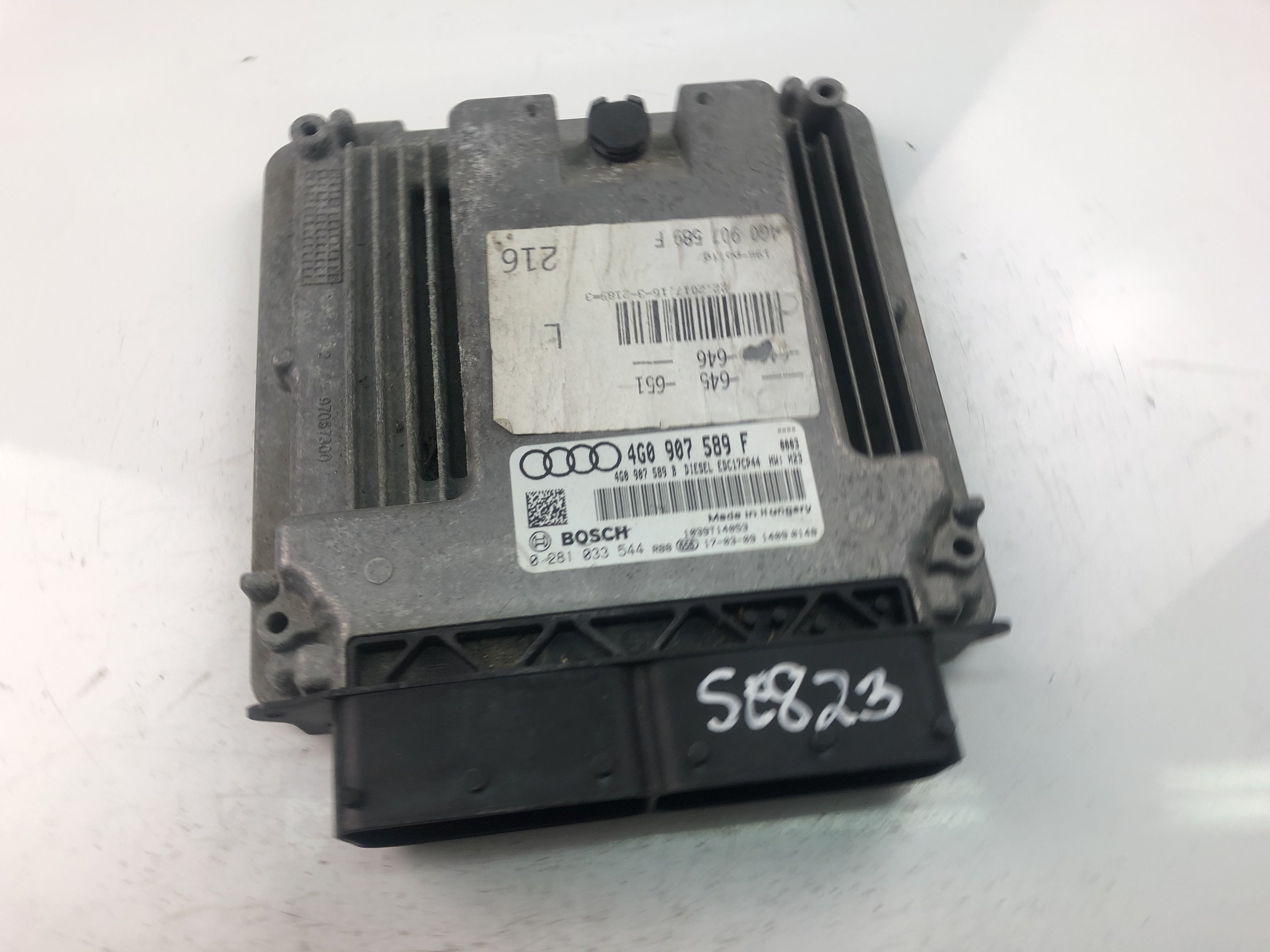 AUDI A7 C7/4G (2010-2020) Variklio kompiuteris 4G0907589F 23463555