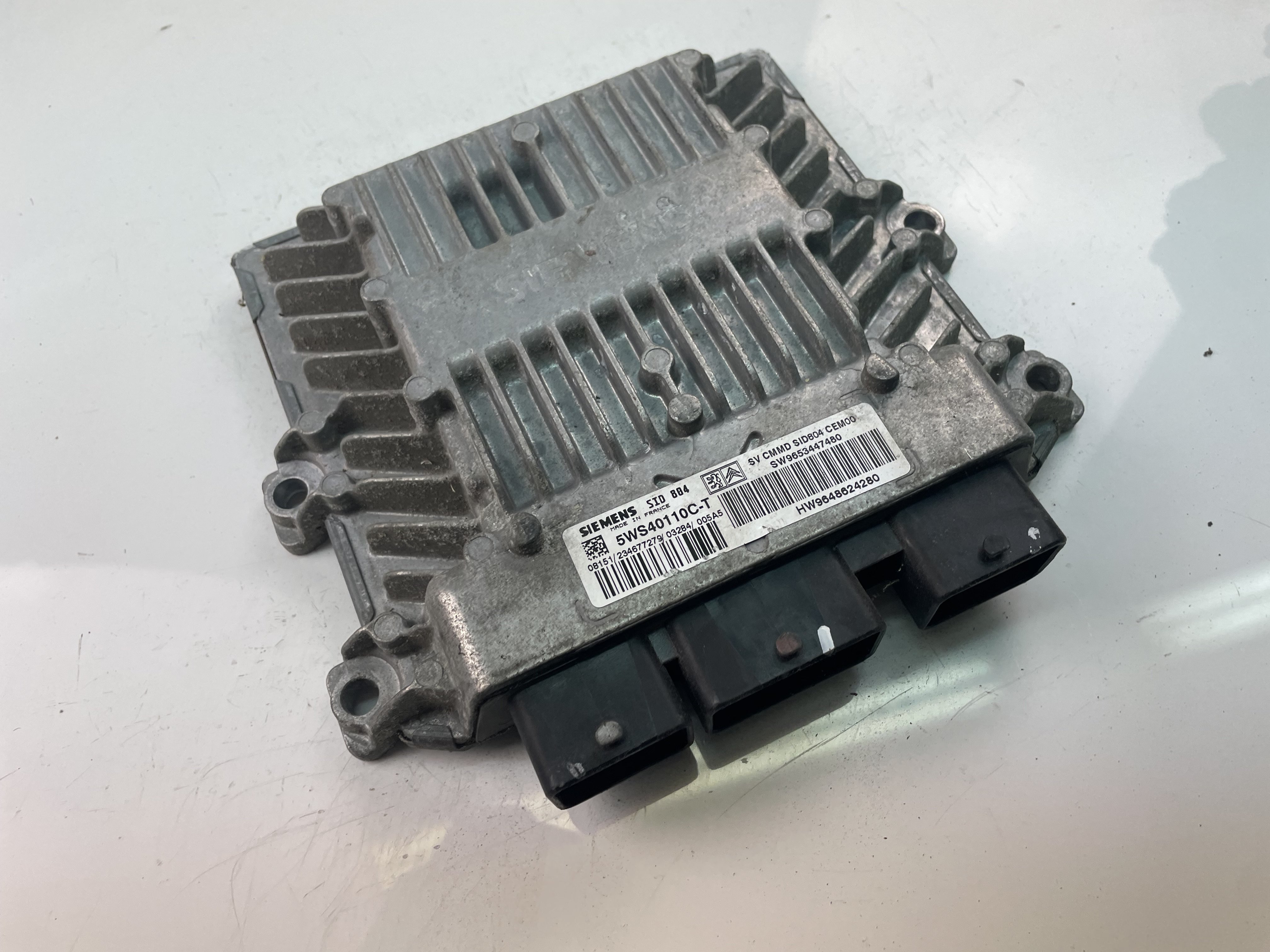 CITROËN C2 1 generation (2003-2009) Engine Control Unit ECU 9653447480, 9648624280 23471774