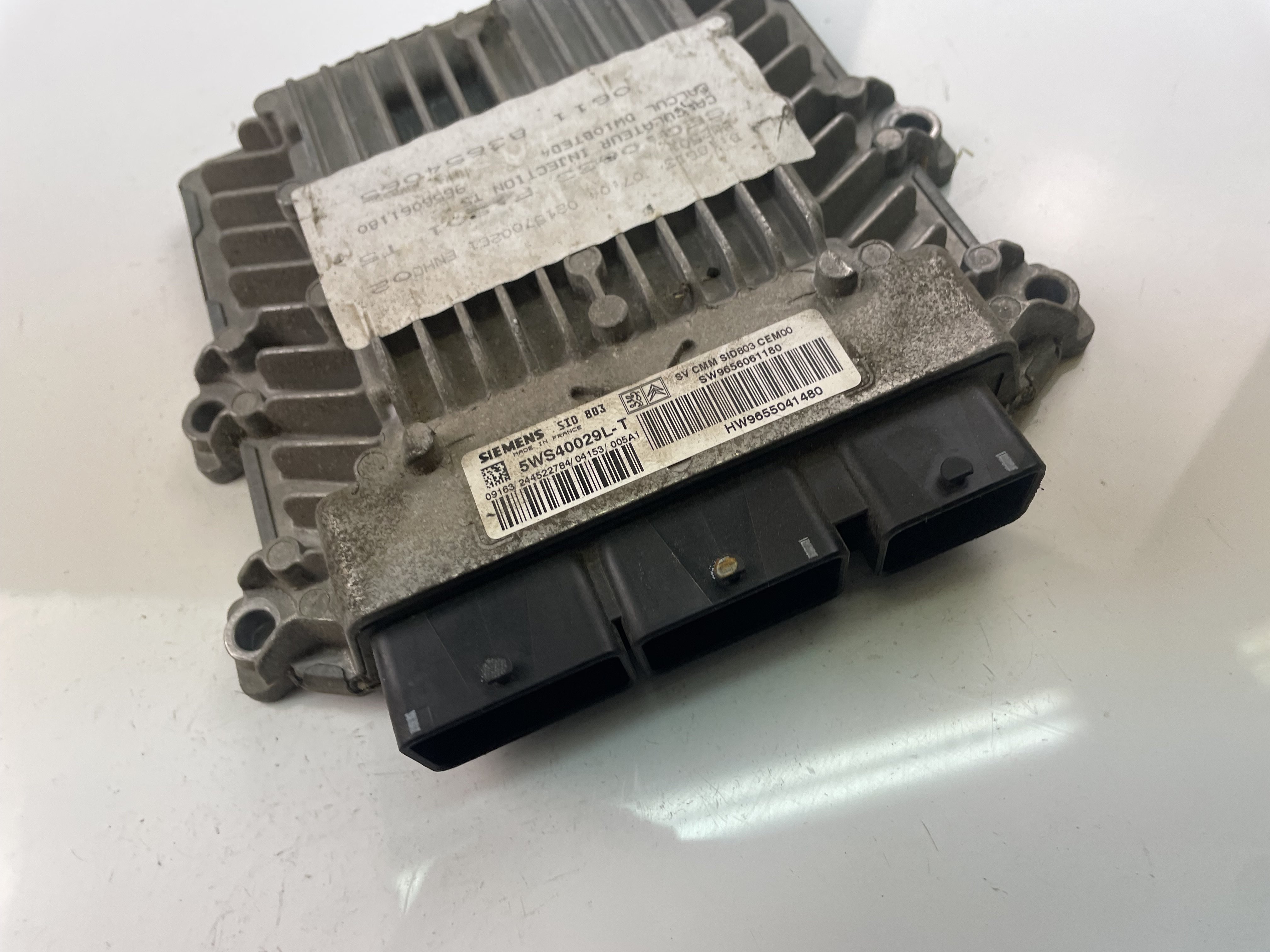 PEUGEOT 407 1 generation (2004-2010) Engine Control Unit ECU 9656061180, 9655041480 23475489