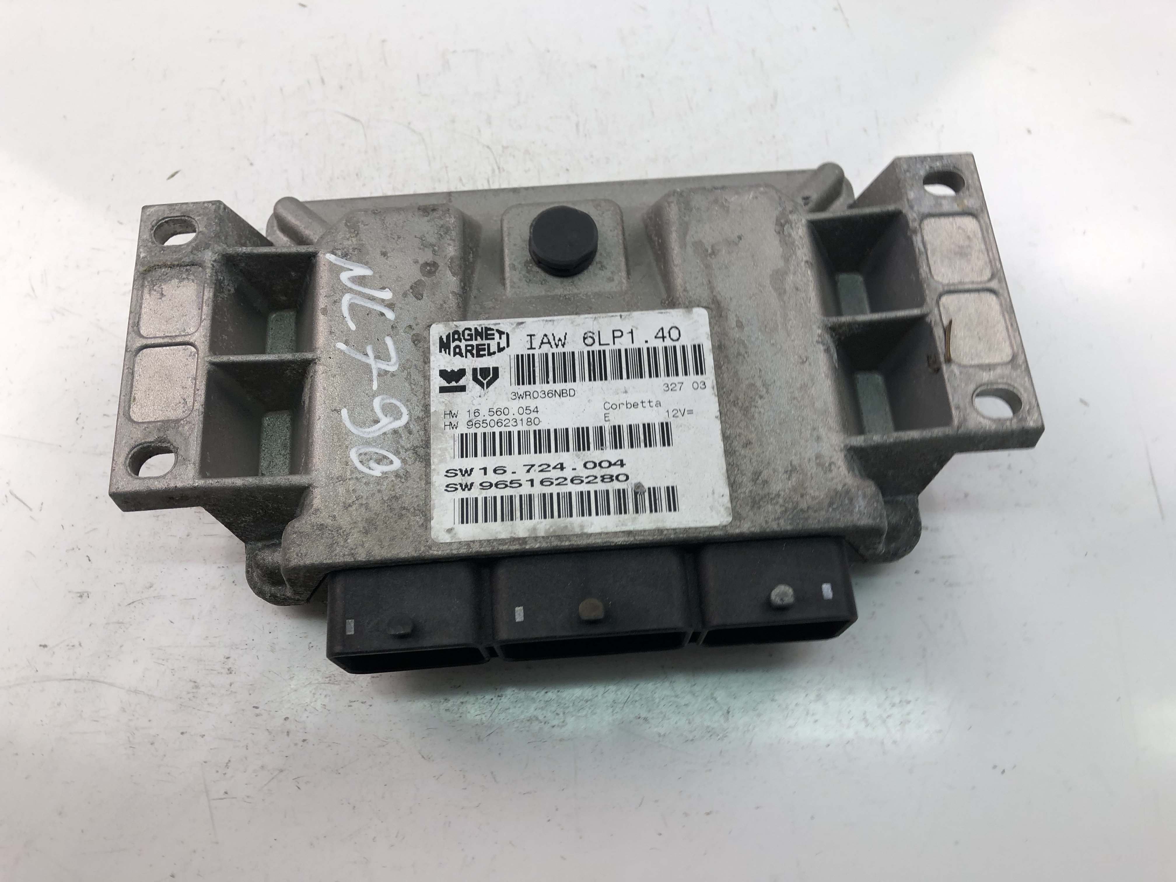 PEUGEOT 307 1 generation (2001-2008) Variklio kompiuteris 9650623180, 9651626280 23492106