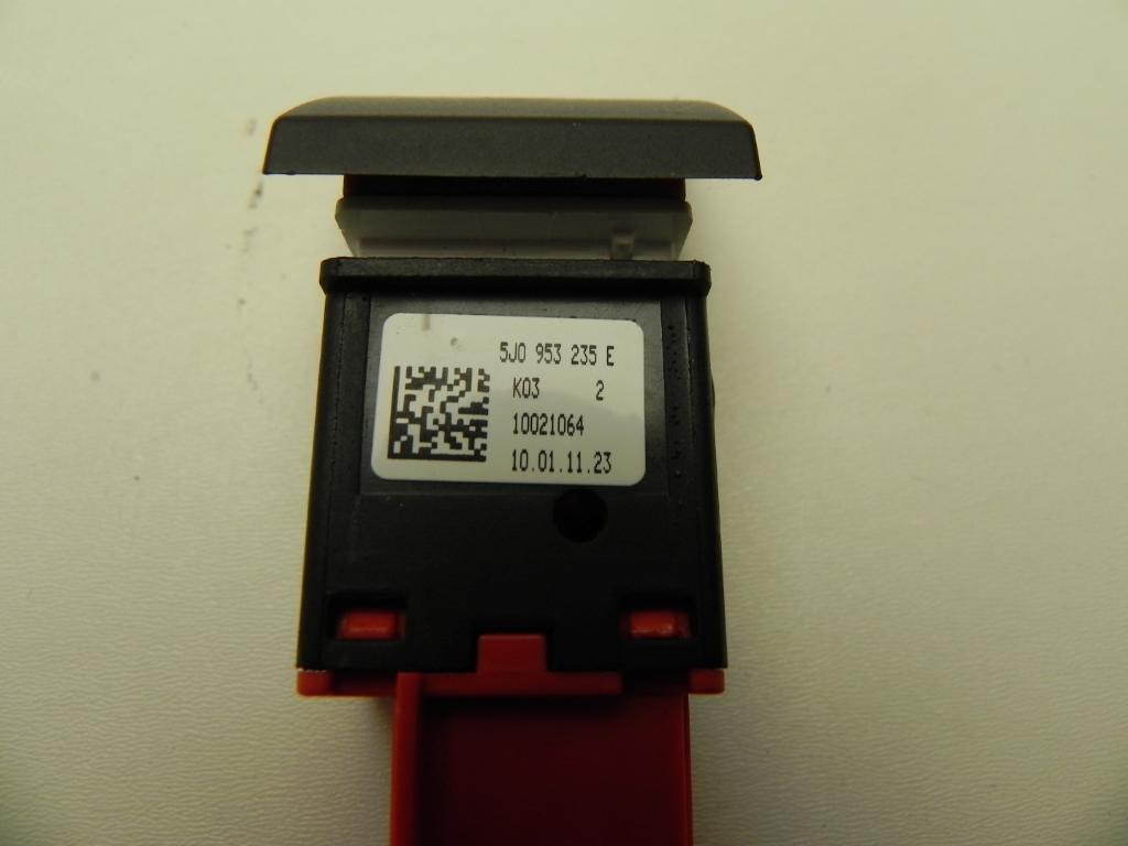 SKODA Fabia 2 generation  (2010-2014) Hazard button 5J0953235E 23176779