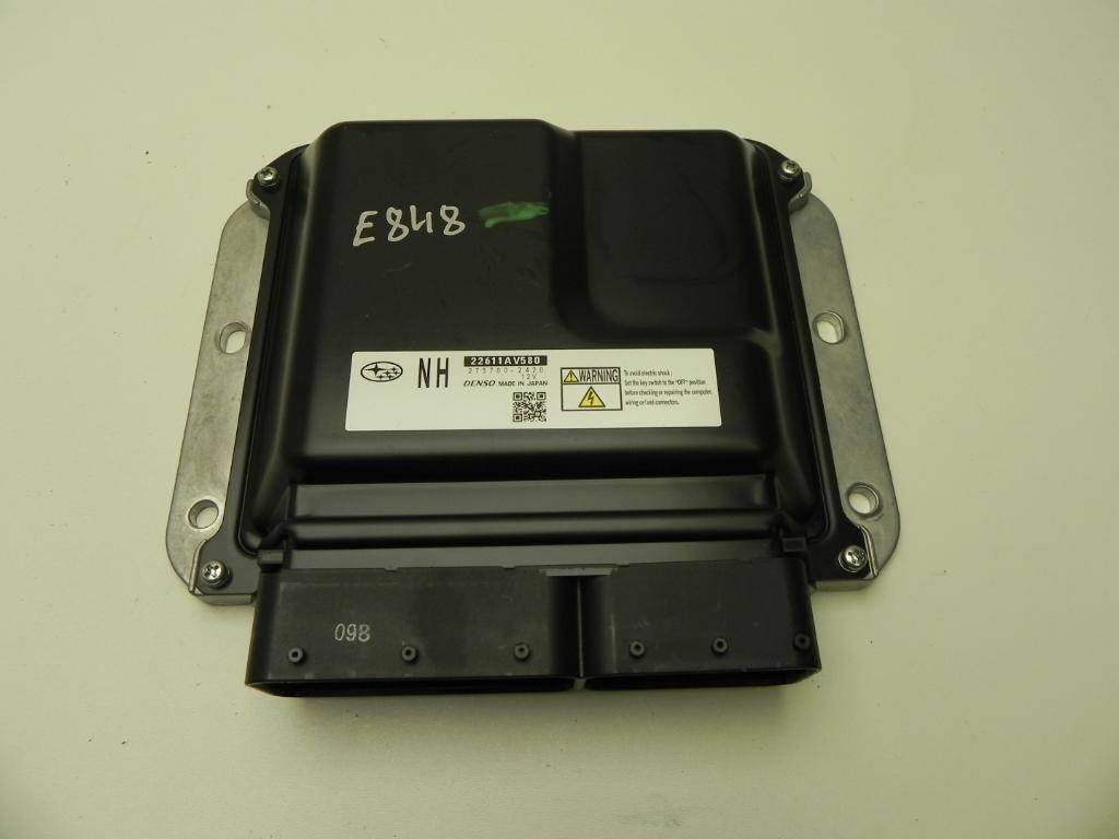 SUBARU Forester SH (2007-2013) Engine Control Unit ECU 22611AV580, 2757002420 23180366