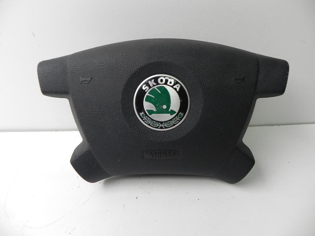 SKODA Fabia 1 generation  (2004-2007) Steering Wheel Airbag 61305245D, 122421200 23180603