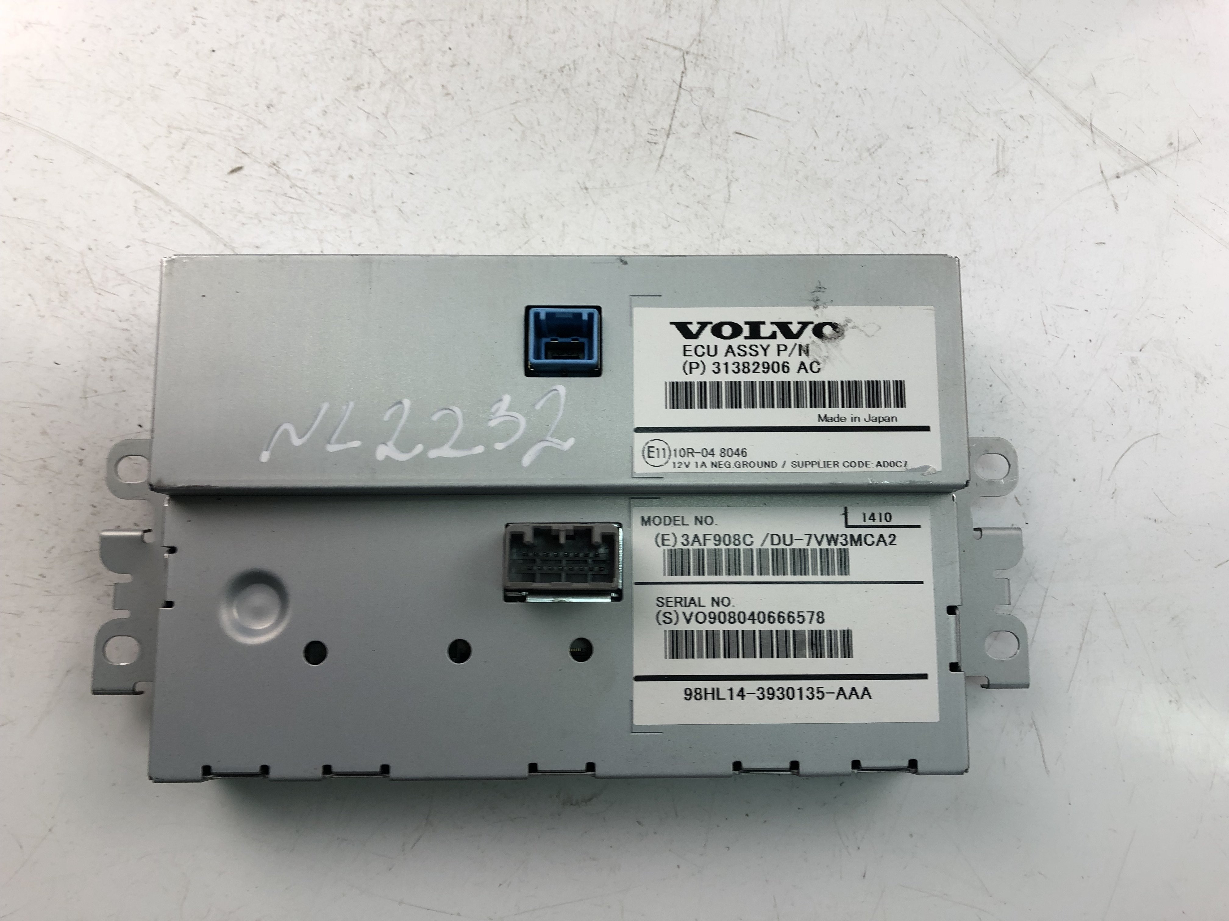 VOLVO V40 2 generation (2012-2020) Navigation System 31382906AC 23491148