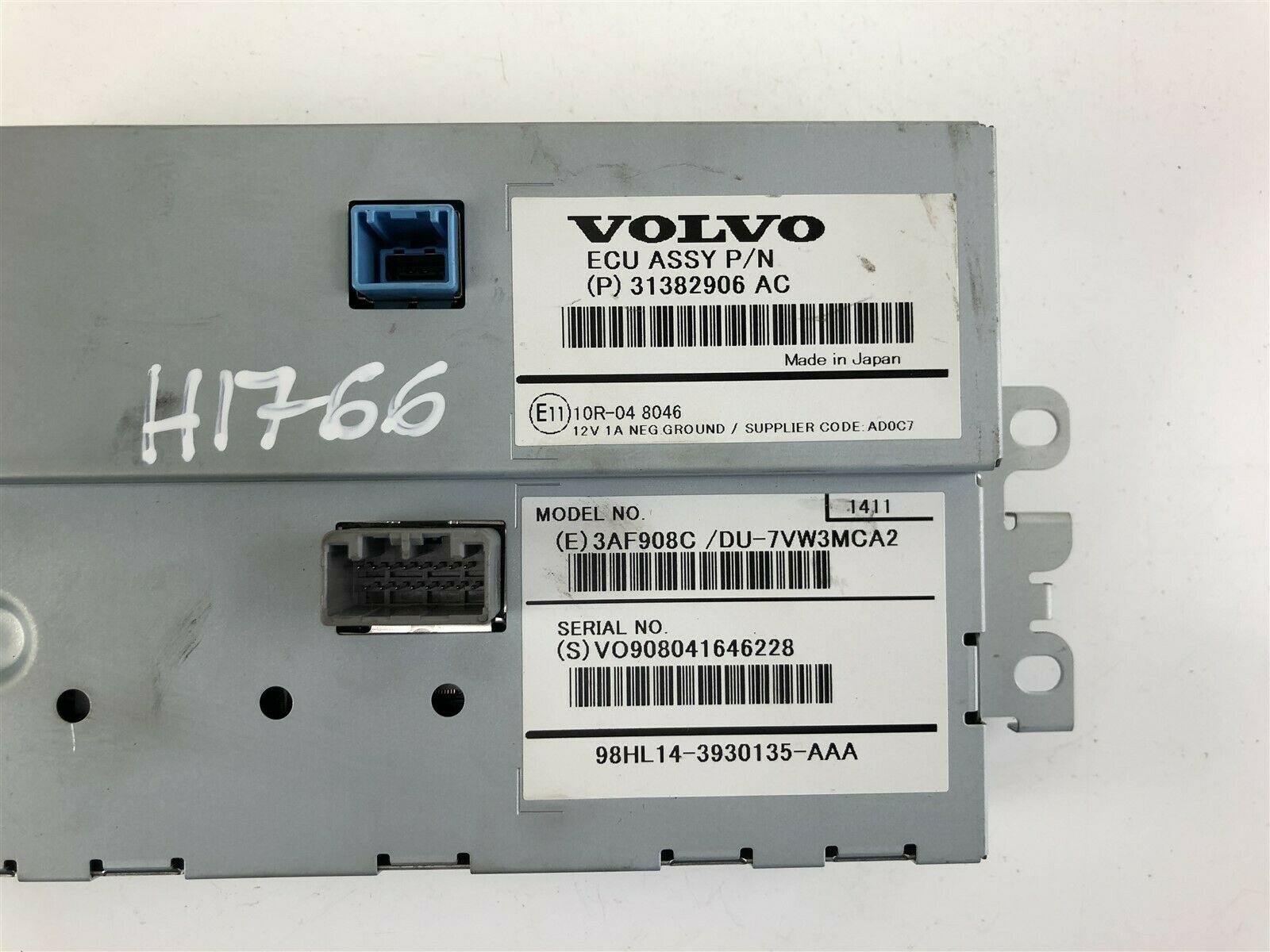 VOLVO S40 2 generation (2004-2012) Navigation Display 31382906AC 23435418