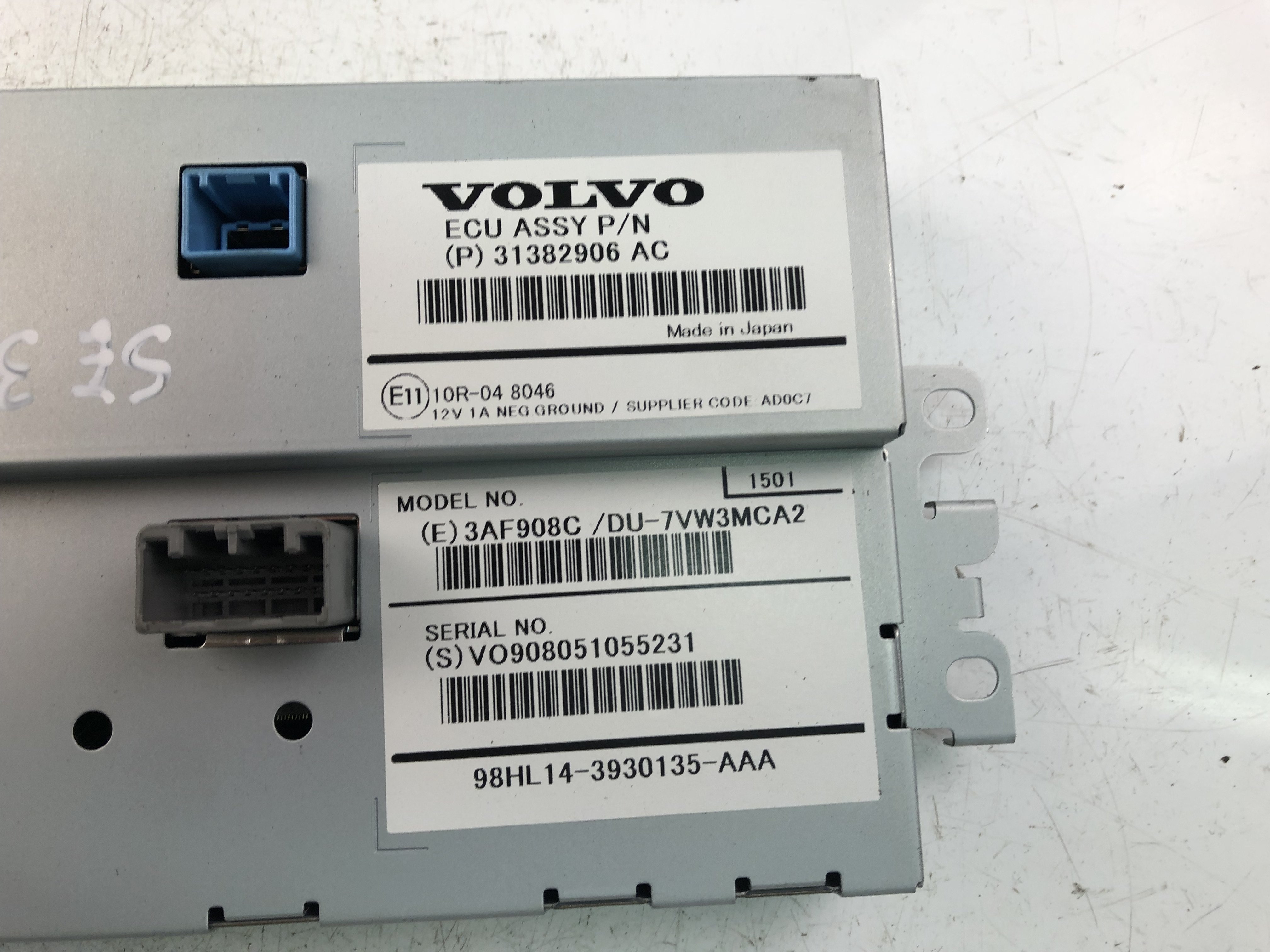 VOLVO V40 2 generation (2012-2020) Navigation Display 31382906AC 23473812