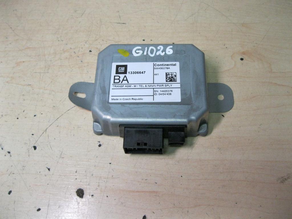 OPEL Astra J (2009-2020) Navigacijos valdymo blokas 13306647 23182752