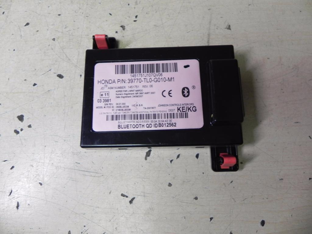 HONDA Accord 8 generation (2007-2015) Bluetooth valdymo blokas 39770TL0G010M1 23146474