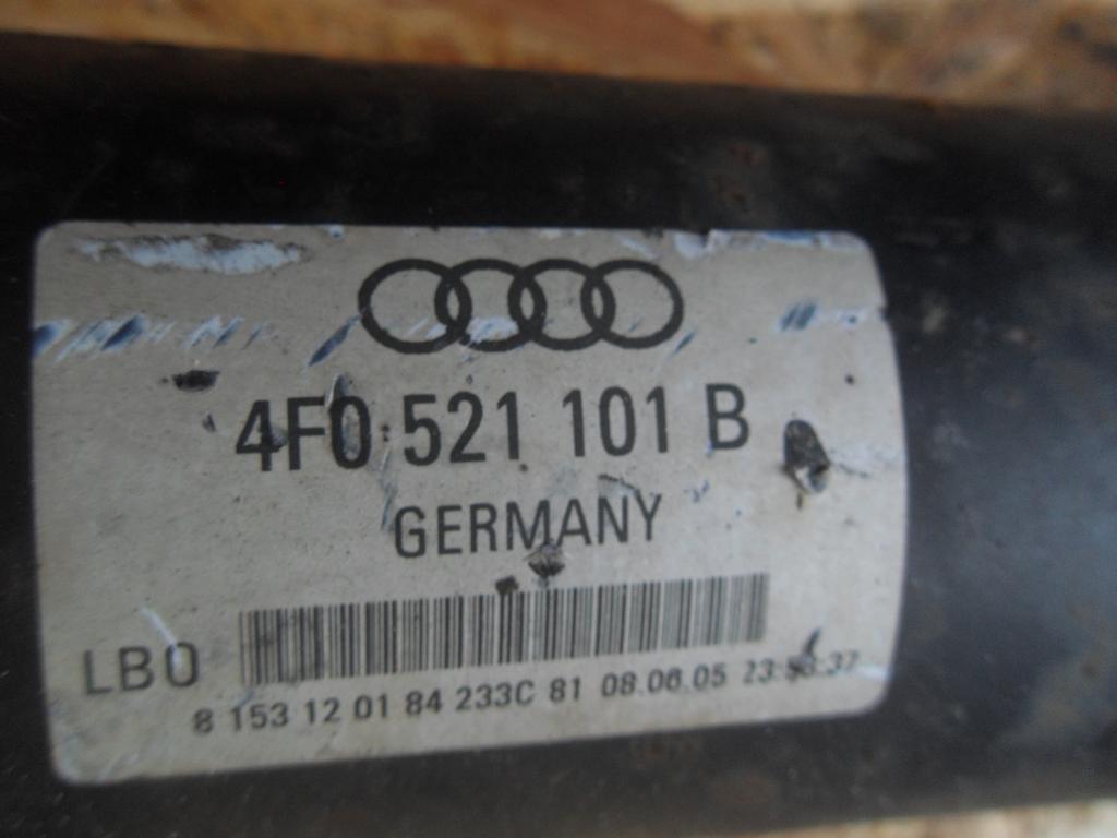 AUDI A6 C6/4F (2004-2011) Propshaft 4F0521101B 23183530