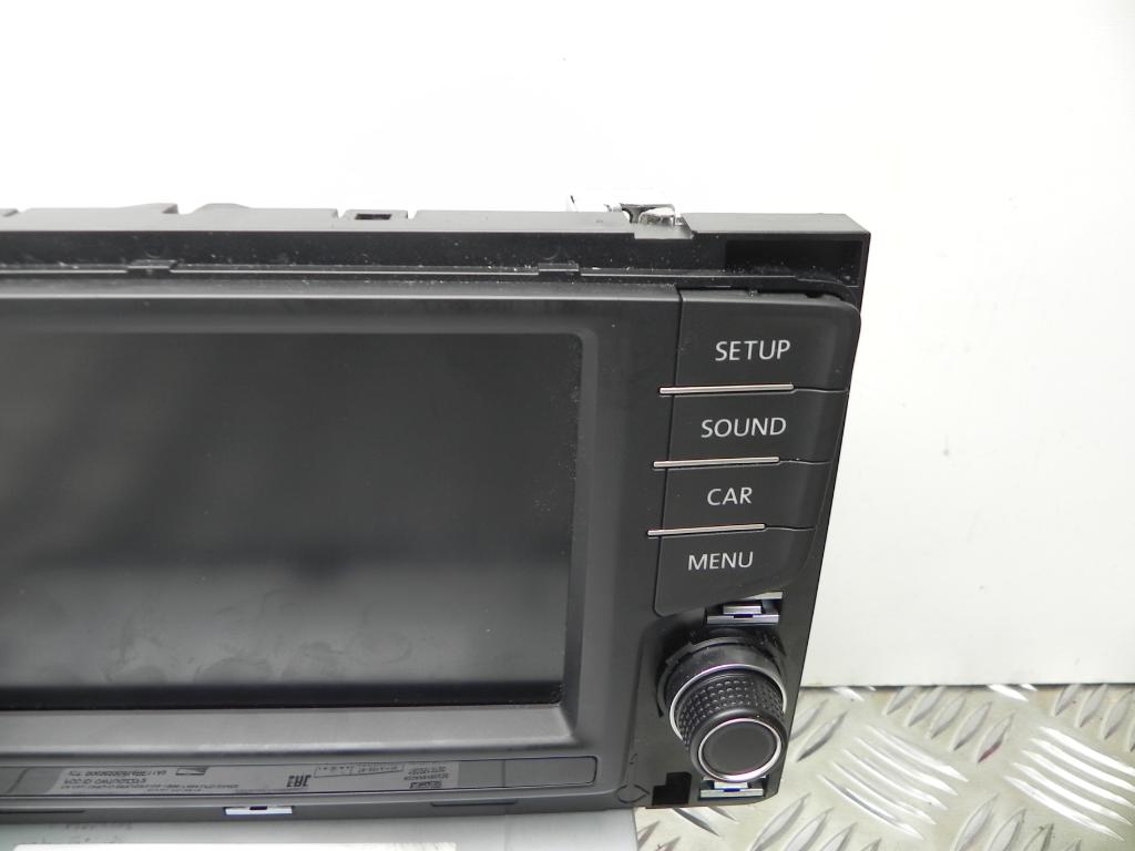 VOLKSWAGEN Golf Sportsvan 1 generation (2014-2019) Music Player Without GPS 3G0919605, 3Q0035820A 23183787