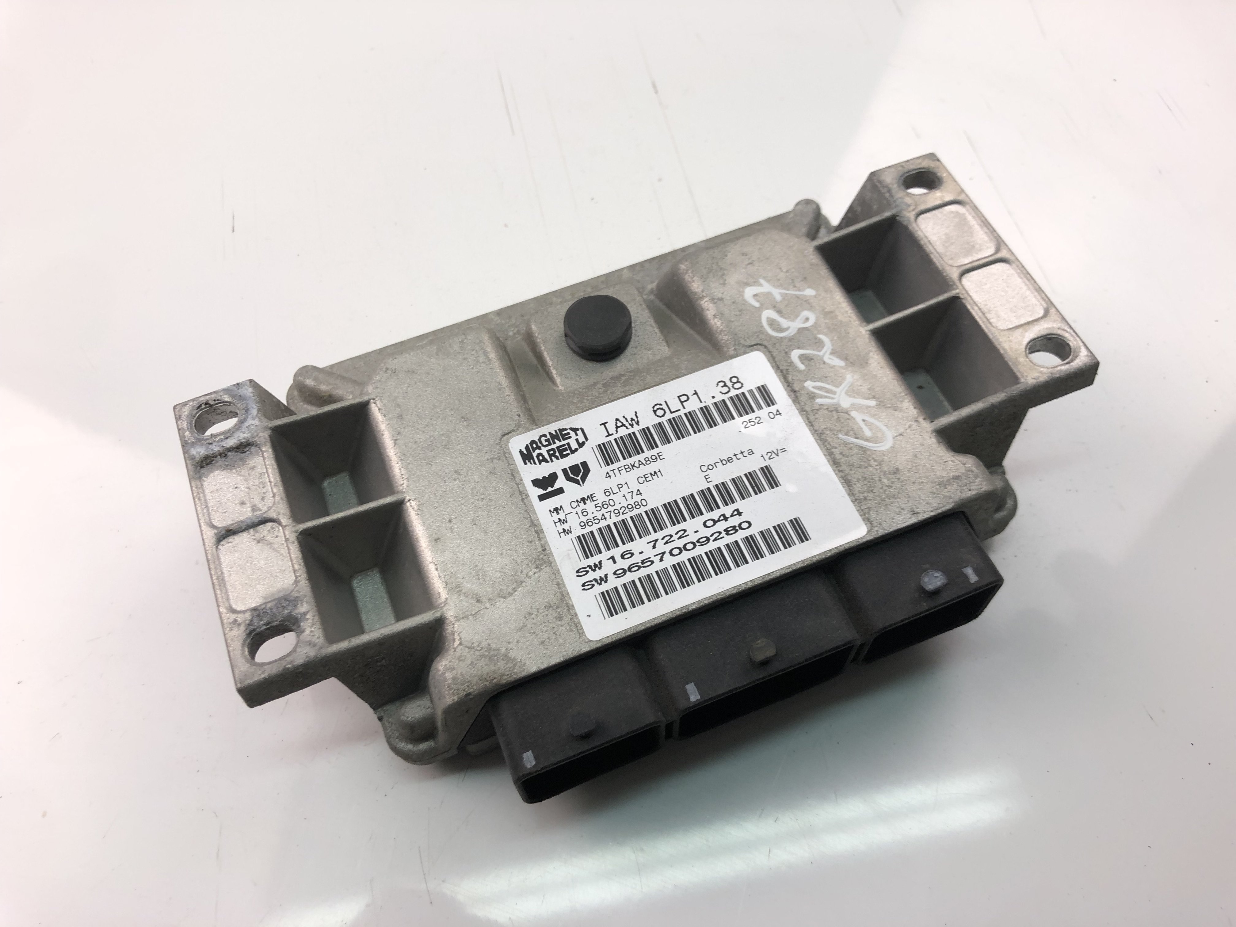 PEUGEOT 307 1 generation (2001-2008) Engine Control Unit ECU 9657009280, 9654792980 23463210