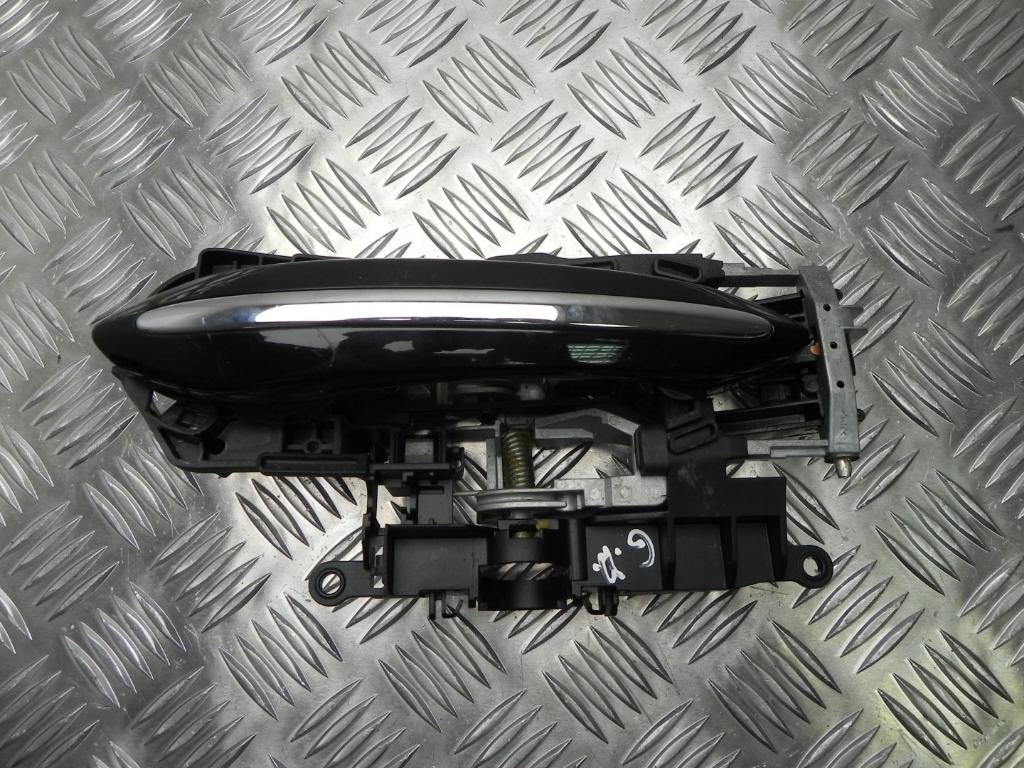 BMW 5 Series Gran Turismo F07 (2010-2017) Rear right door outer handle 7187228, 51217187228 23184415