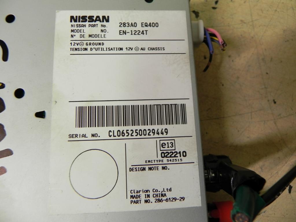 NISSAN X-Trail T30 (2001-2007) Navigacijos valdymo blokas 283A0EQ400 23184646