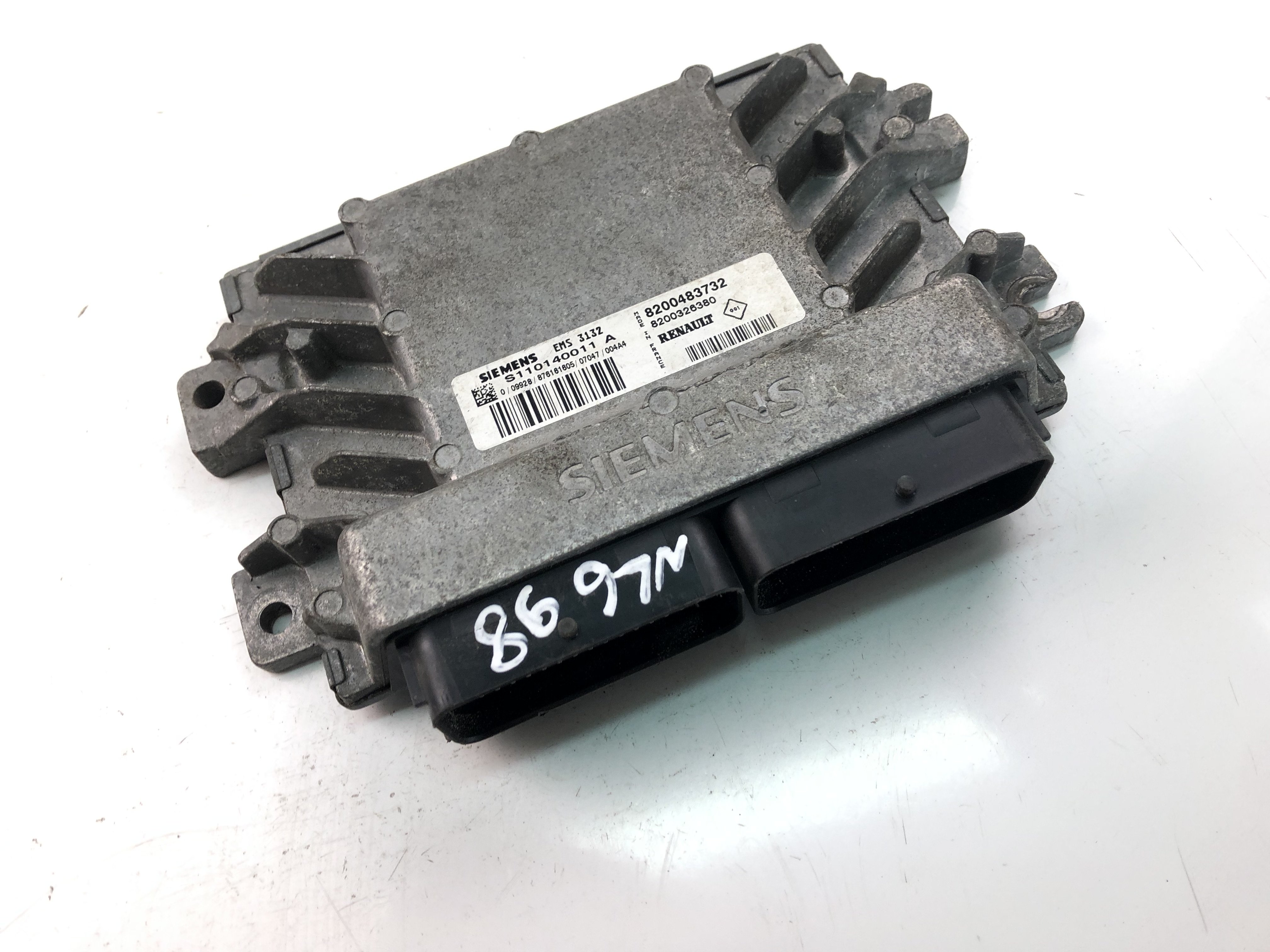 DACIA Logan 1 generation (2004-2012) Engine Control Unit ECU 8200483732, S110140011A 23492564