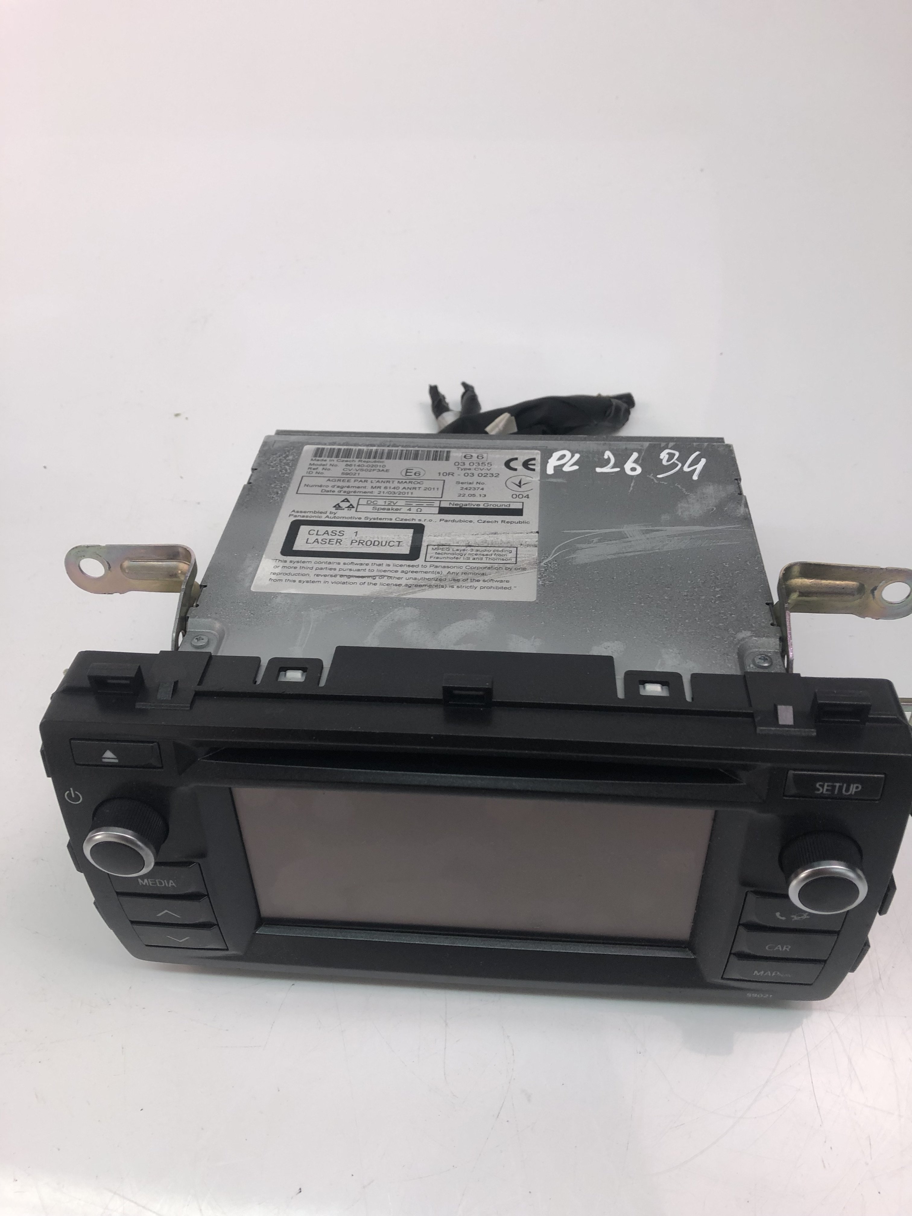 TOYOTA Auris Music Player Without GPS 8614002010 23494535
