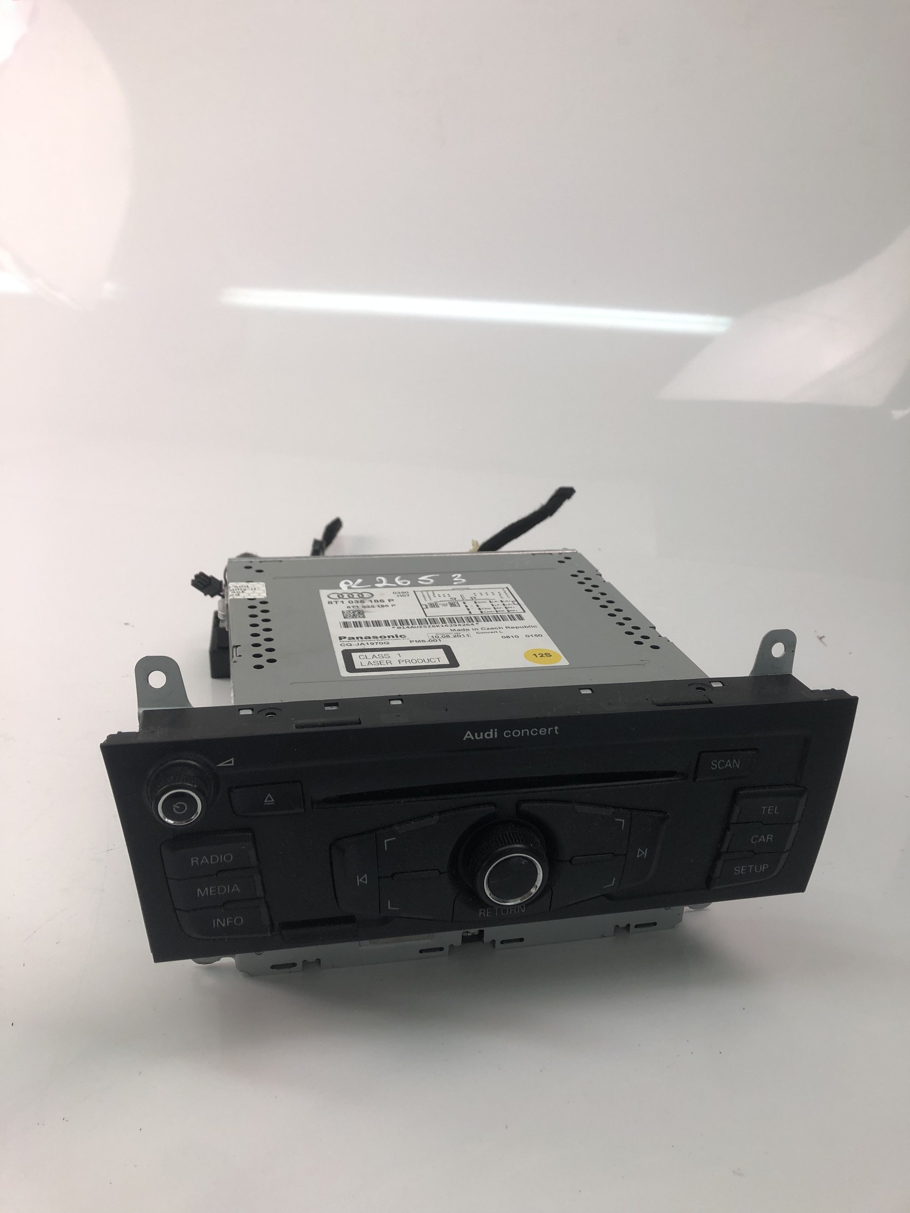 AUDI A4 B8/8K (2011-2016) Αναπαραγωγή μουσικής χωρίς GPS 8T1035186P 23494684