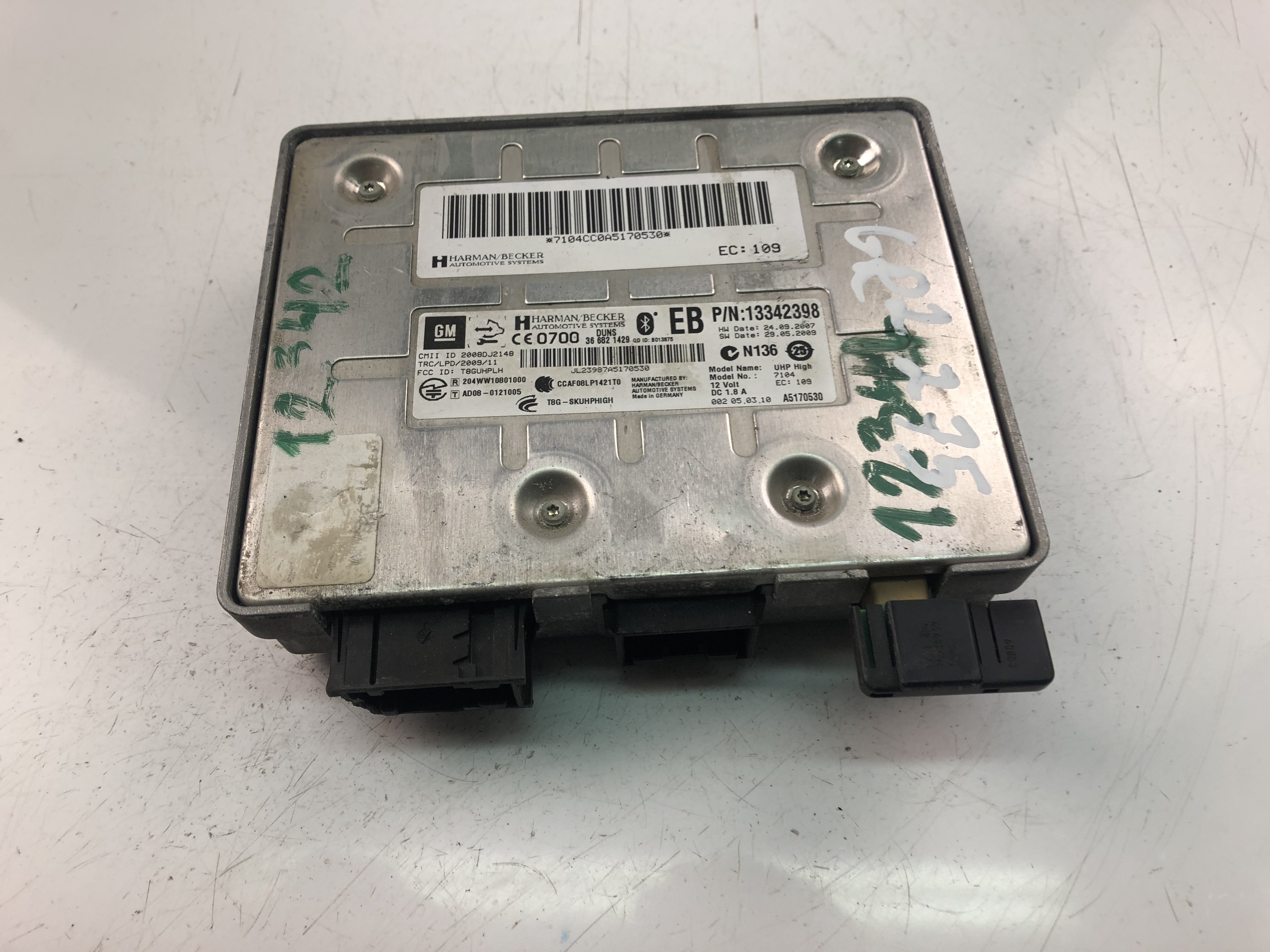 OPEL Astra J (2009-2020) Bluetooth Control Unit 13342398 23462935