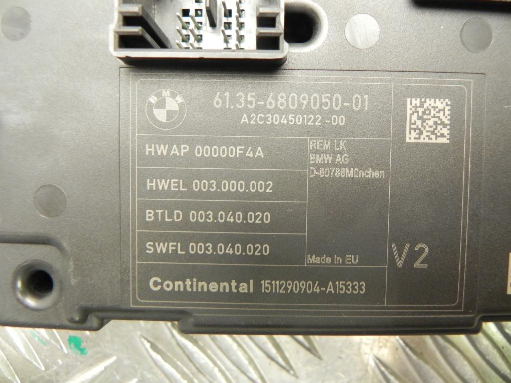 BMW 2 Series F22/F23 (2013-2020) Comfort Control Unit 6809050 23188160