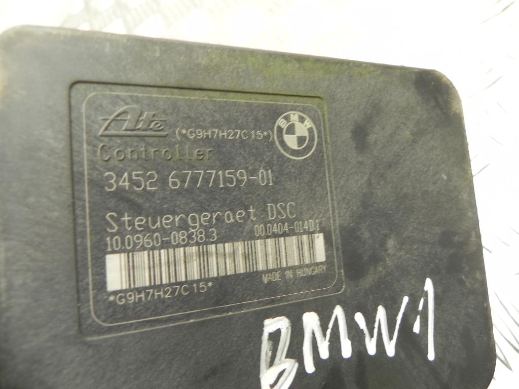 BMW 1 Series E81/E82/E87/E88 (2004-2013) ABS control unit 6777158, 6777159, 3452677715901 23188648