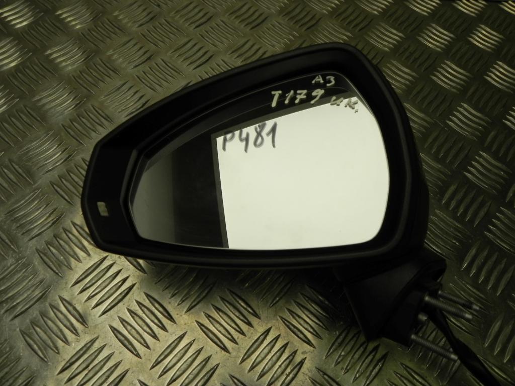 AUDI A3 8V (2012-2020) Left Side Wing Mirror 8V5857409A, 8V0857535D, 8V0857527D 23189790