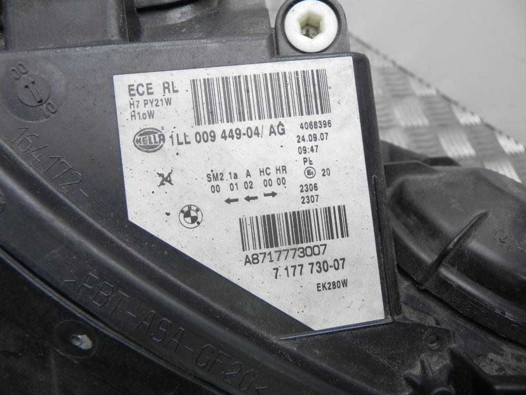 BMW 5 Series E60/E61 (2003-2010) Фара передняя правая 717773007, 1LL00944904AG, A8717773007 23190158