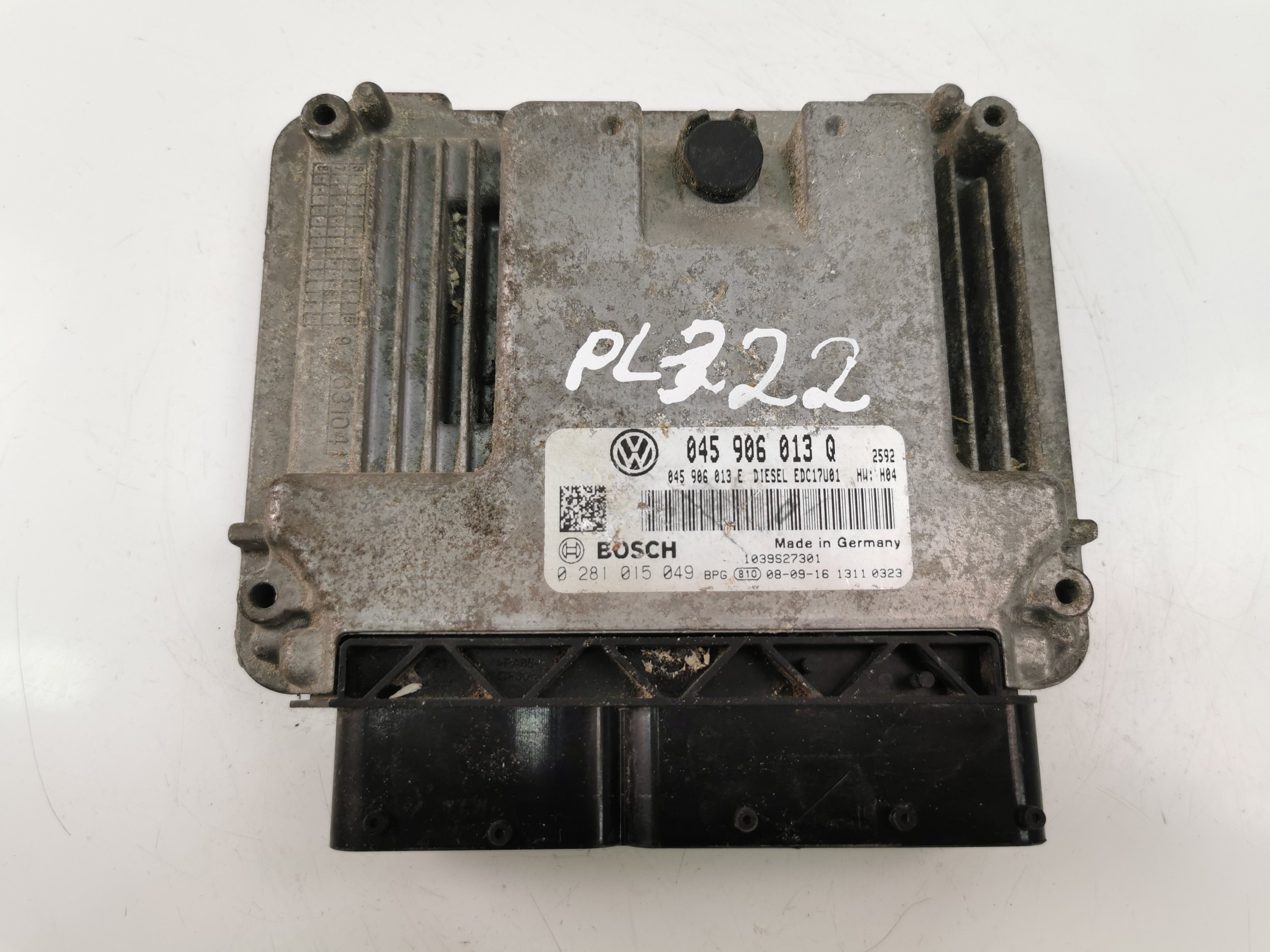 SKODA Fabia 2 generation  (2010-2014) Engine Control Unit ECU 045906013Q, 0281015049 23496463