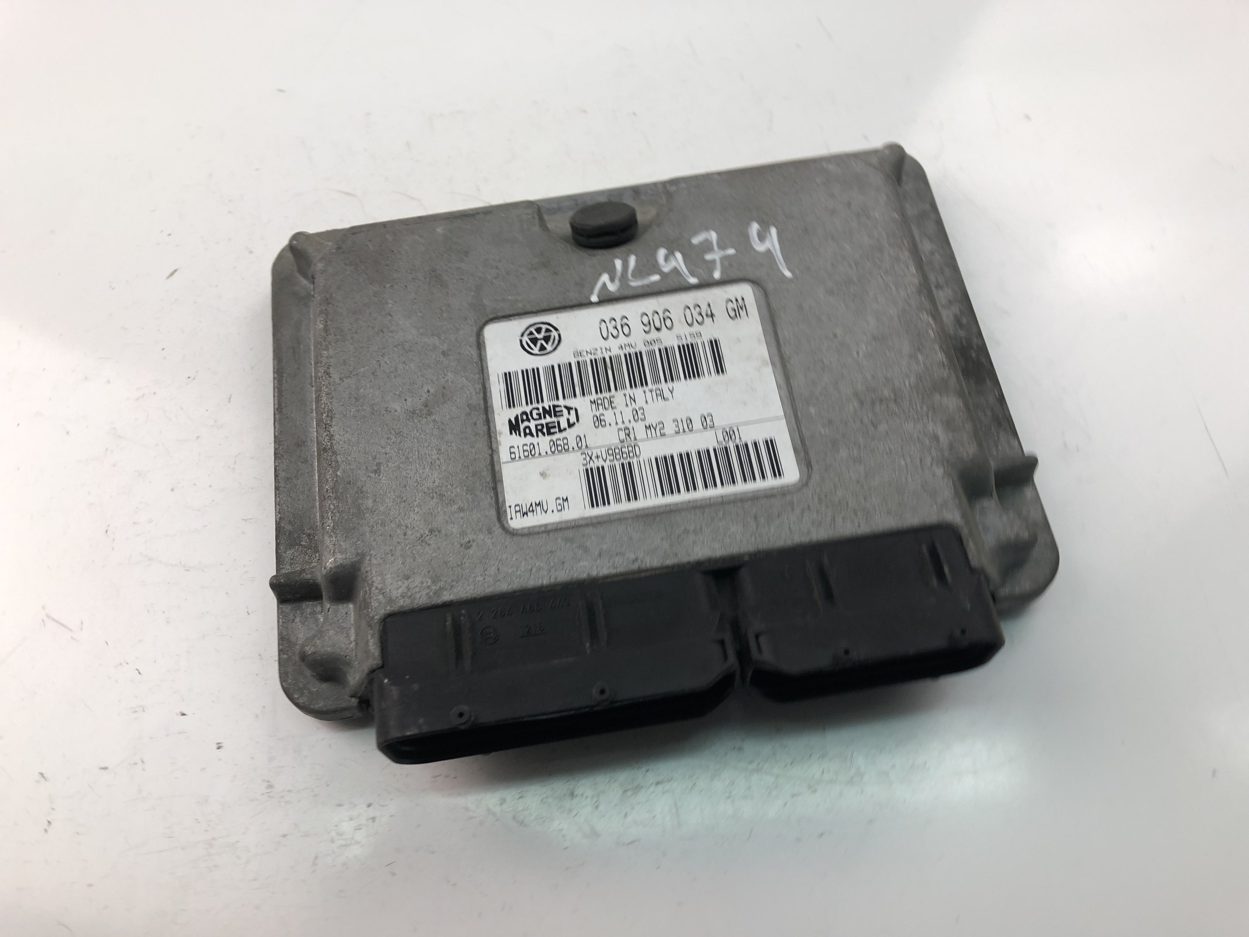 SEAT Ibiza 3 generation (2002-2008) Блок управления двигателем 036906034GM 23492565