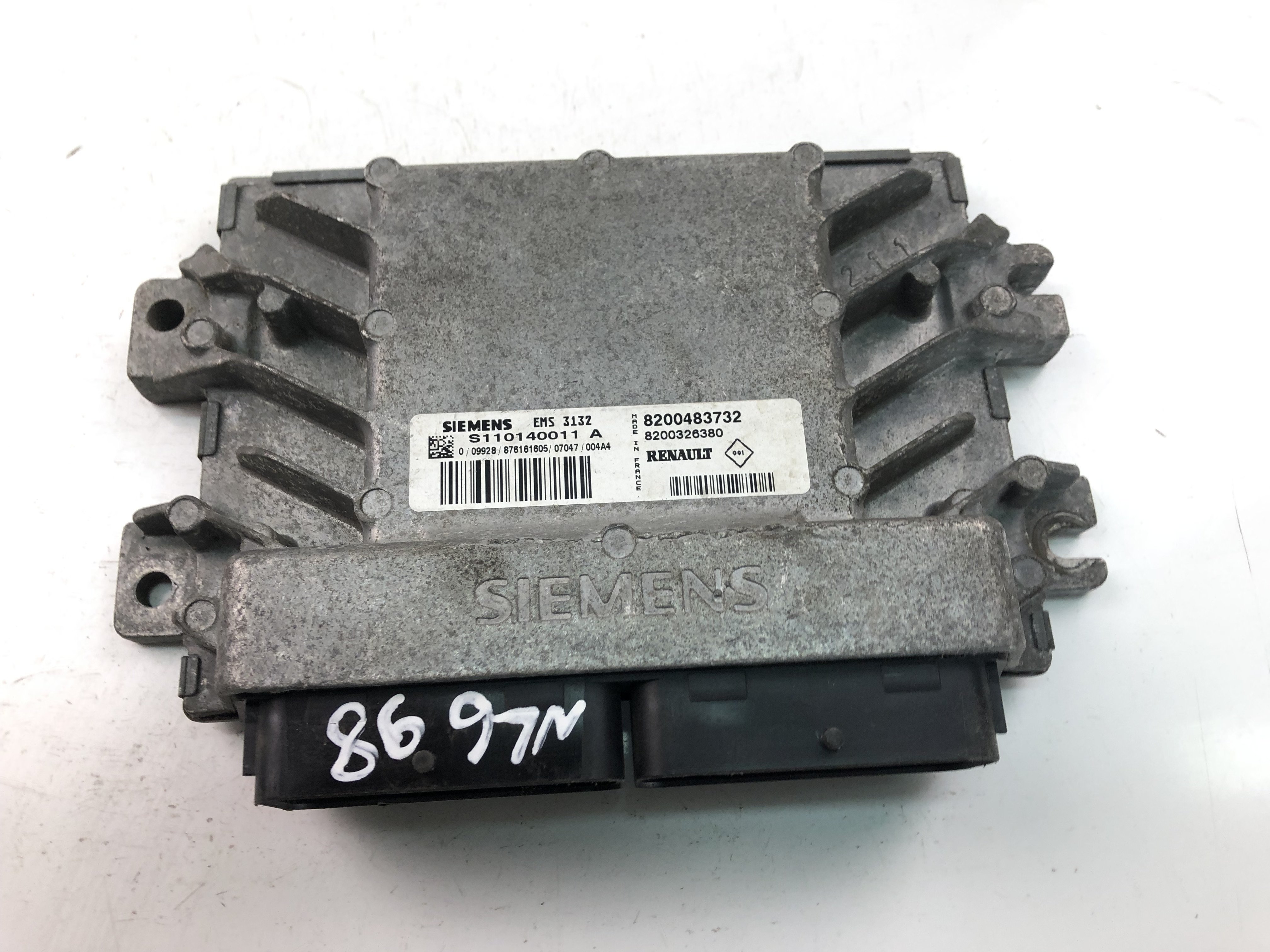 DACIA Logan 1 generation (2004-2012) Engine Control Unit ECU 8200483732, S110140011A 23492564