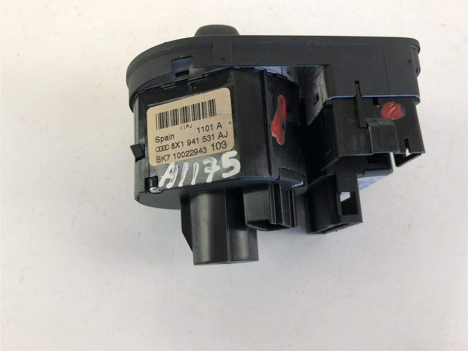 AUDI A1 8X (2010-2020) Headlight Switch Control Unit 8X1941531AJ 23441587