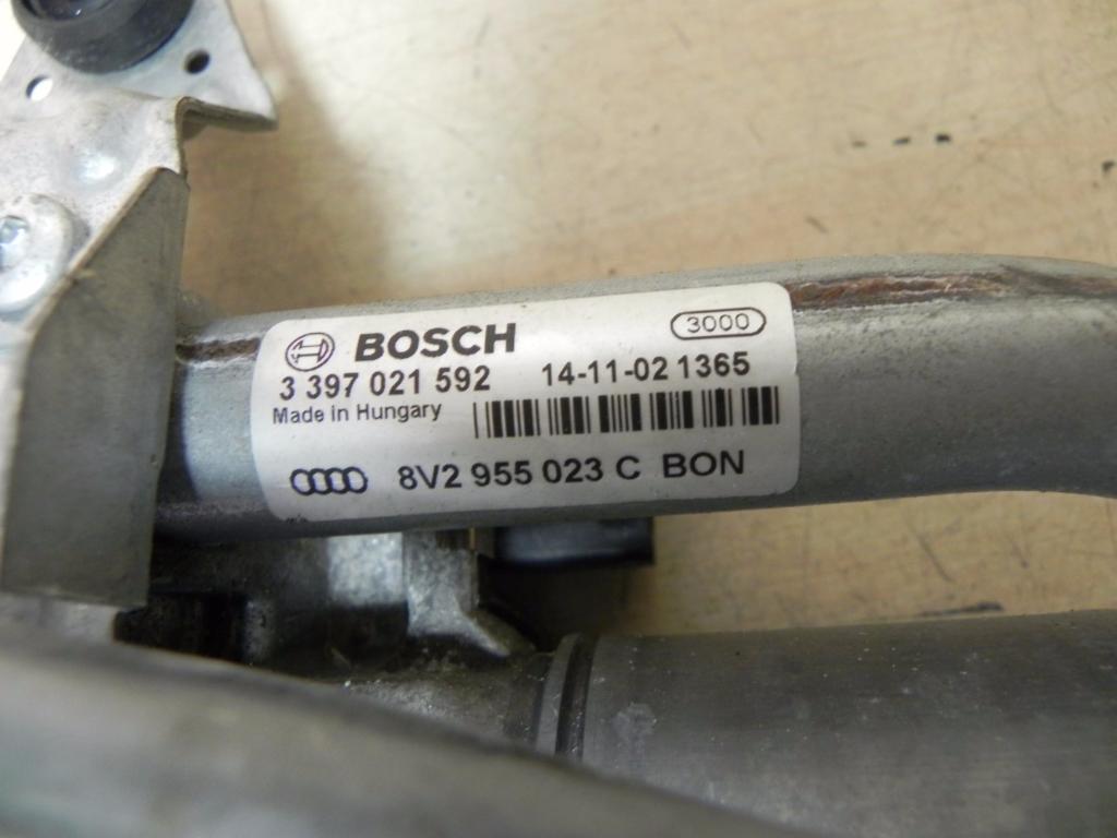 AUDI A3 8V (2012-2020) Priekinių valytuvų mechanizmas (trapecija) 8V2955119C, 8V2955023C 23149123