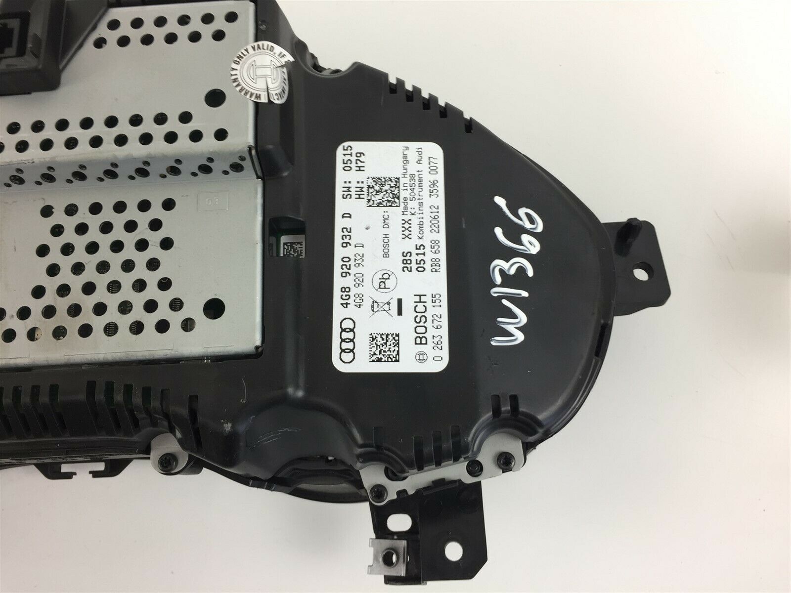 AUDI A6 C7/4G (2010-2020) Speedometer 4G8920932D 23444770