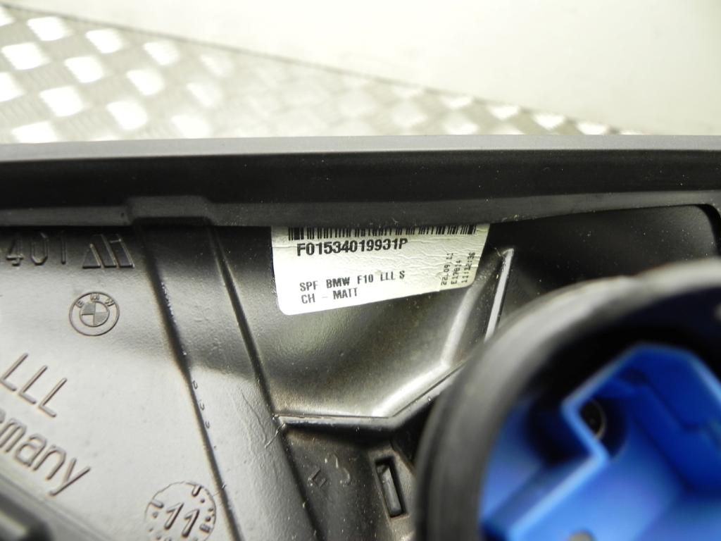 BMW 5 Series F10/F11 (2009-2017) Priekinių kairių durų veidrodis F01534019931P, A046412, E1021016 23392968