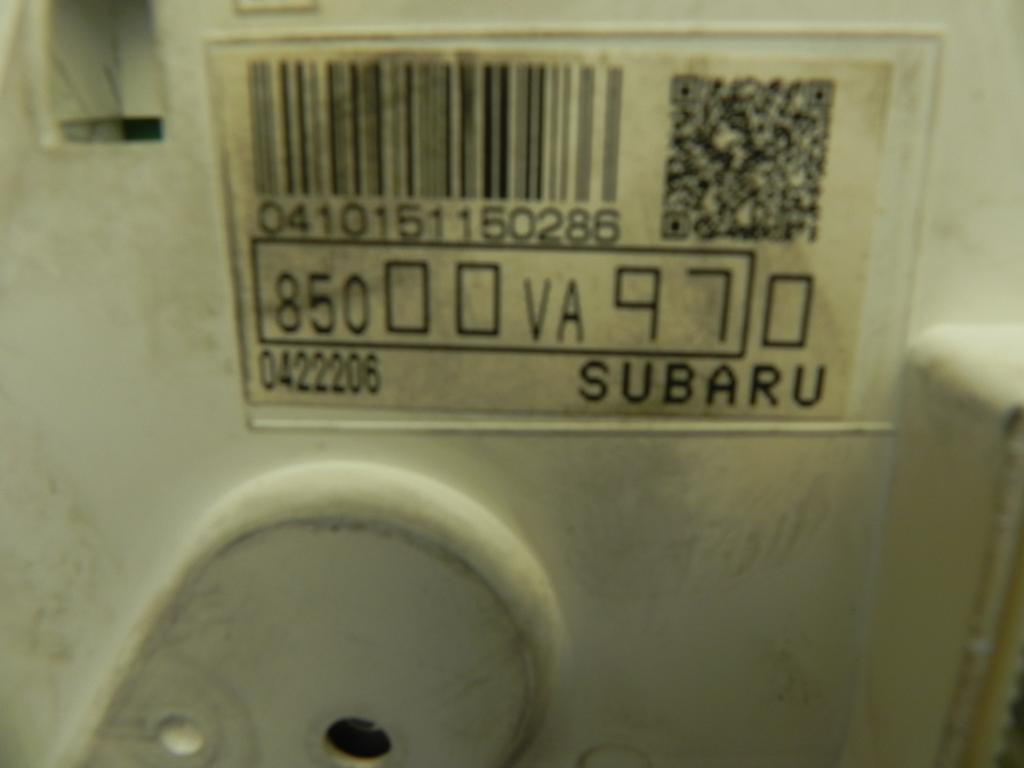 SUBARU WRX 1 generation (2014-2022) Spidometras (Prietaisų skydelis) 85000VA970 24599447