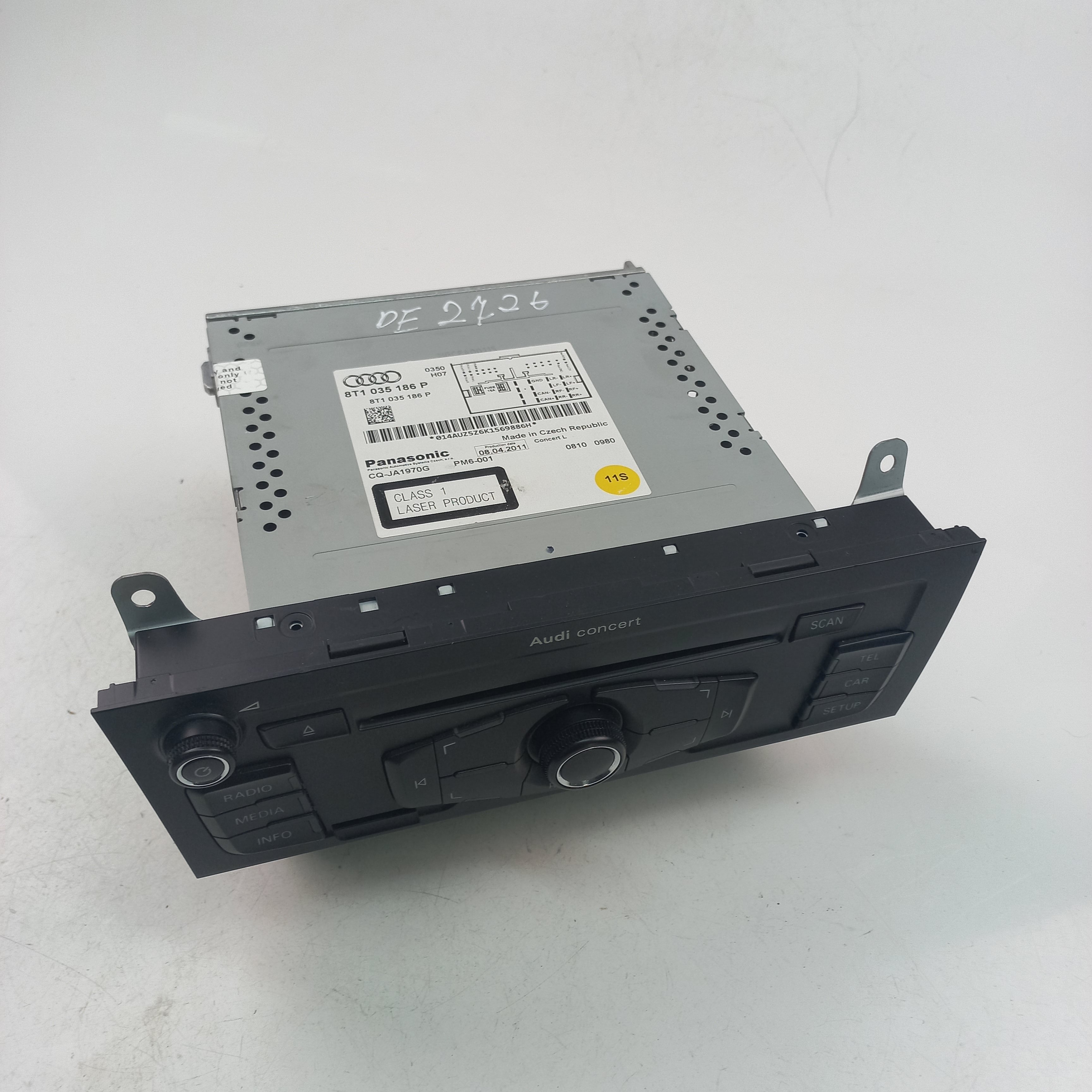 AUDI A4 B8/8K (2011-2016) Αναπαραγωγή μουσικής χωρίς GPS 8T1035186P 23497923