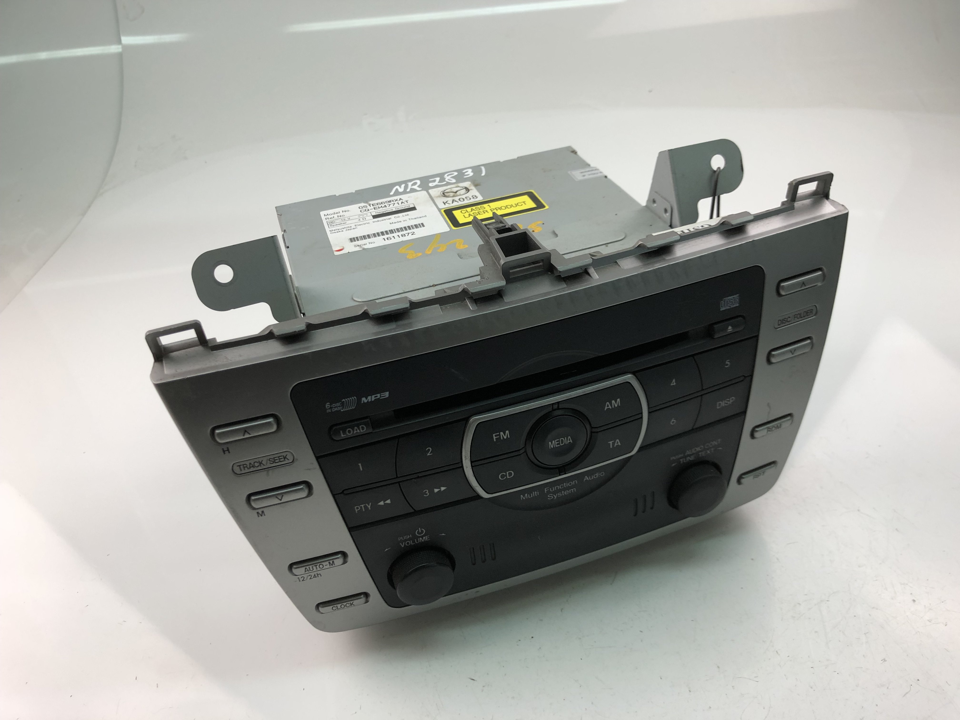 MAZDA 6 GH (2007-2013) Music Player Without GPS GS1E669RXA 23459627