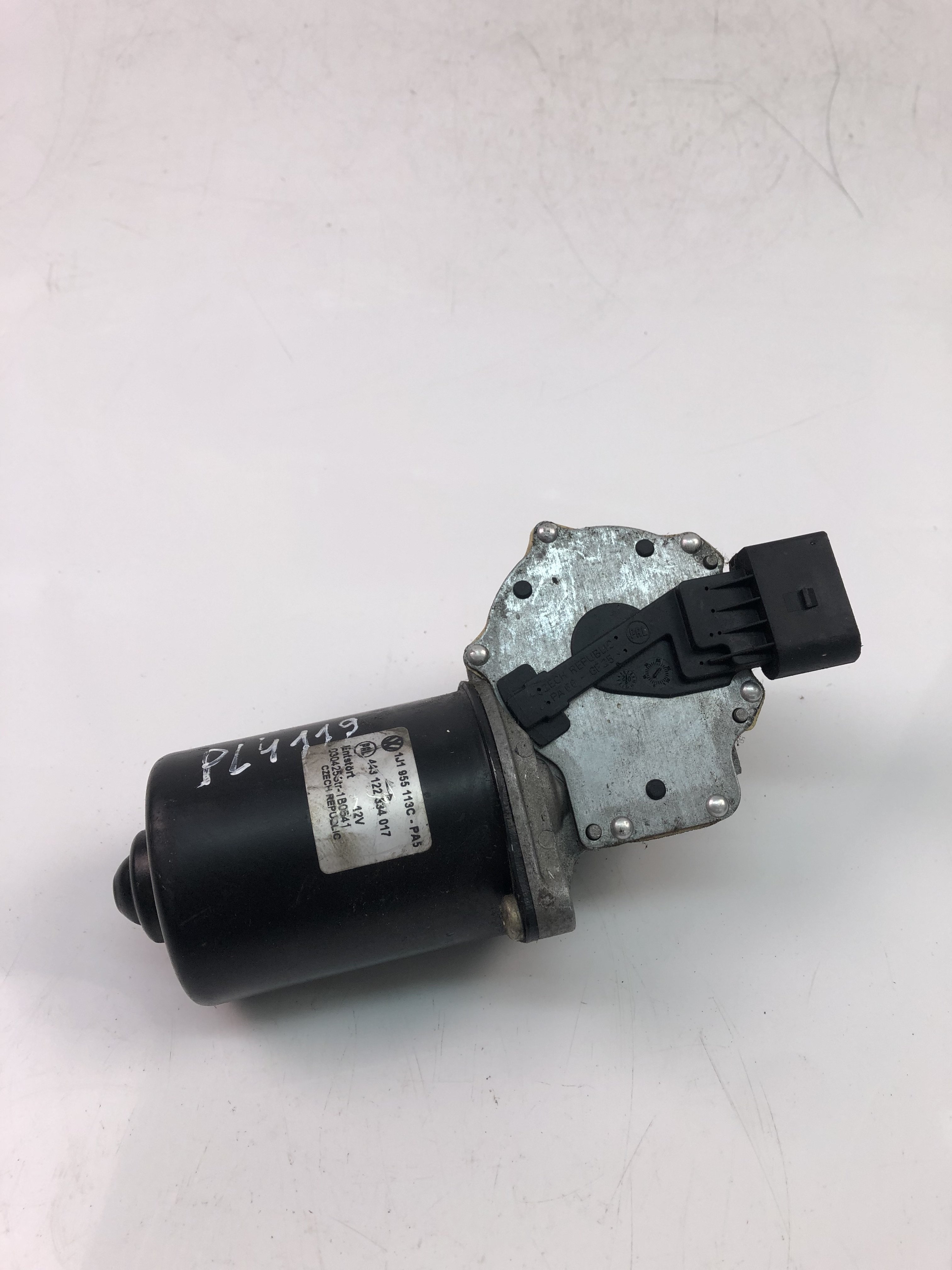 SEAT Leon 2 generation (2005-2012) Wiper motor 1J1955113C 23497505