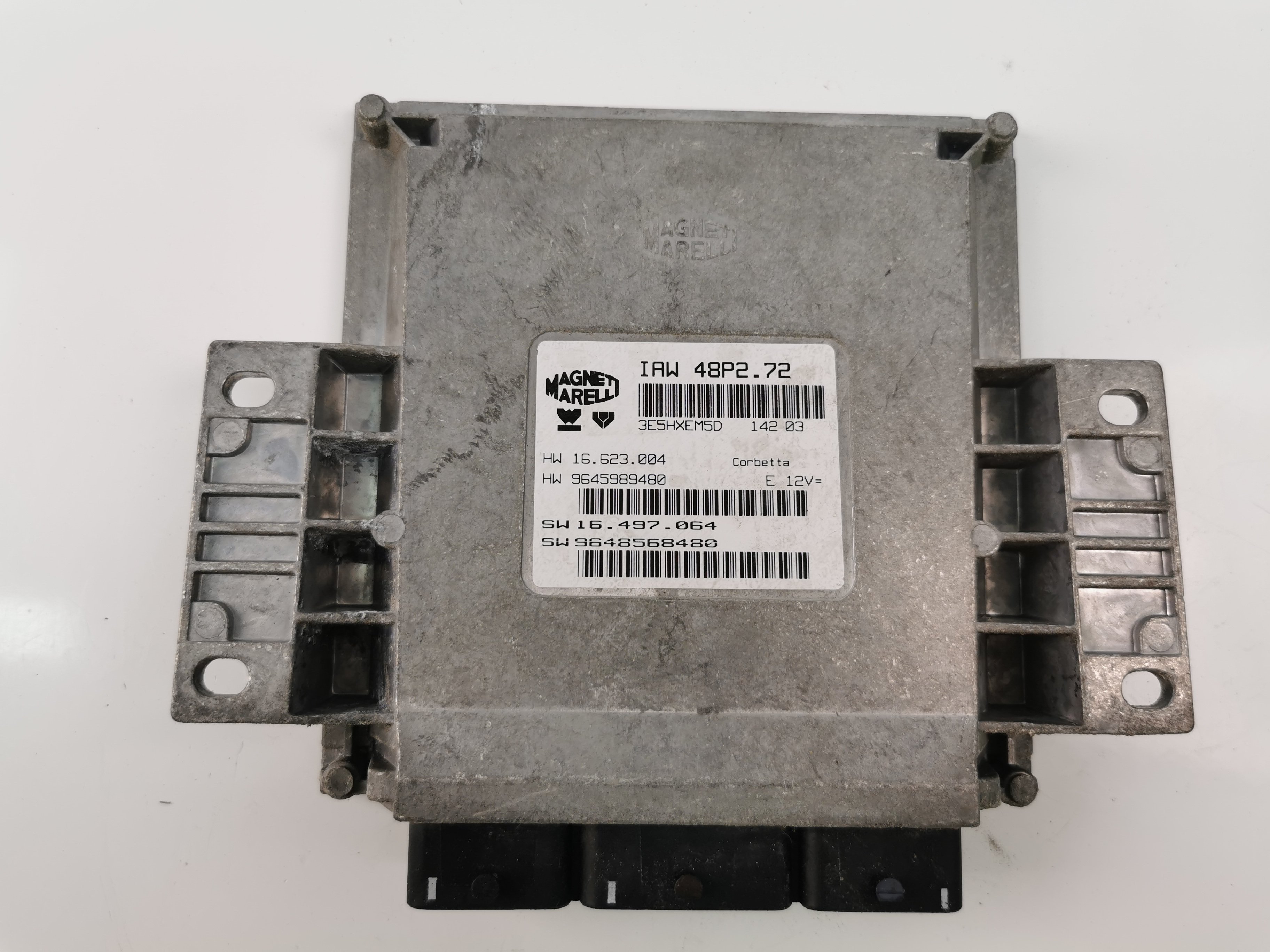 CITROËN C3 1 generation (2002-2010) Engine Control Unit ECU 9645989480, 9648568480 23495120