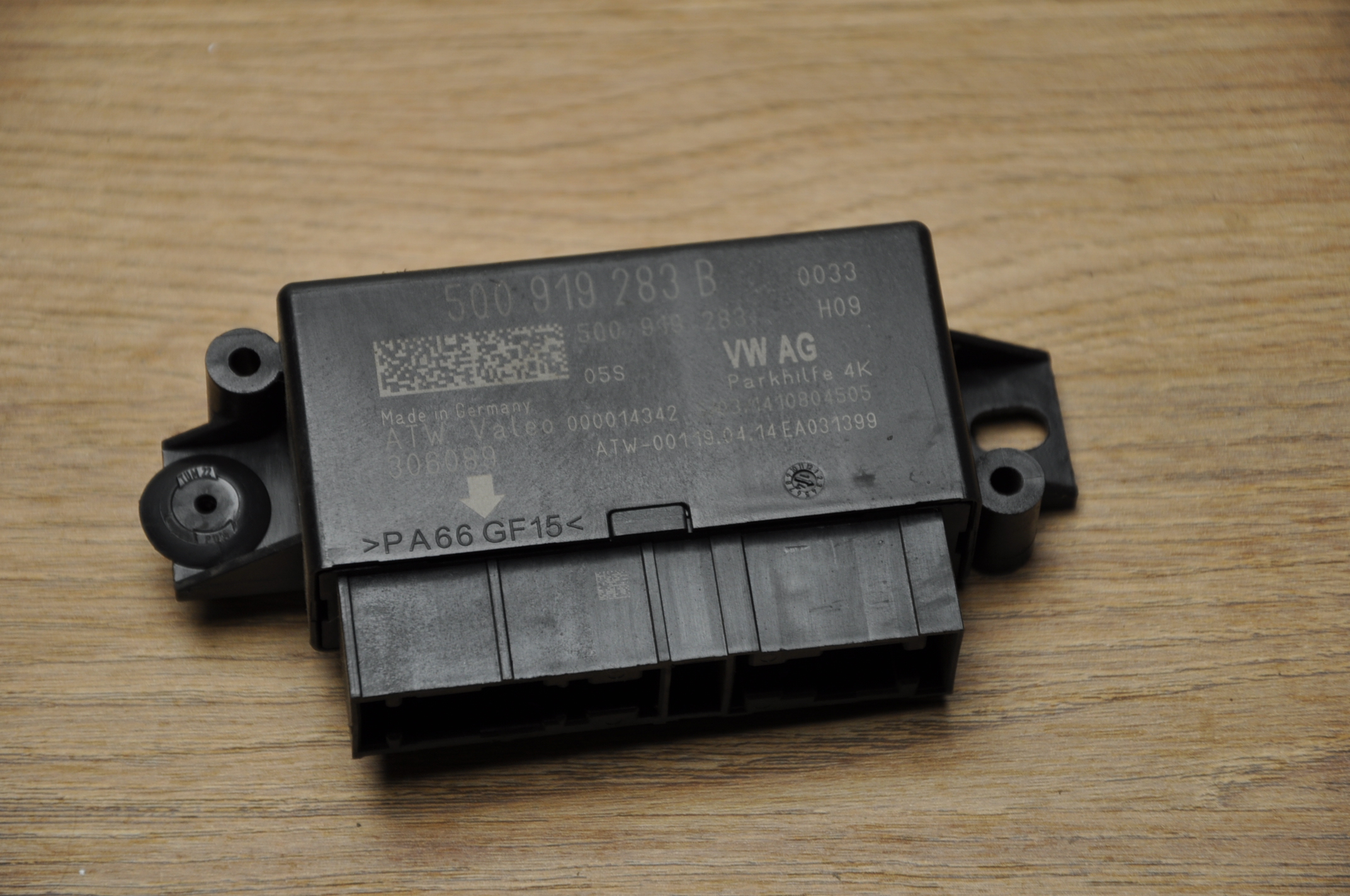 SKODA Octavia 3 generation (2013-2020) PDC Parking Distance Control Unit 5Q0919283B 23495380