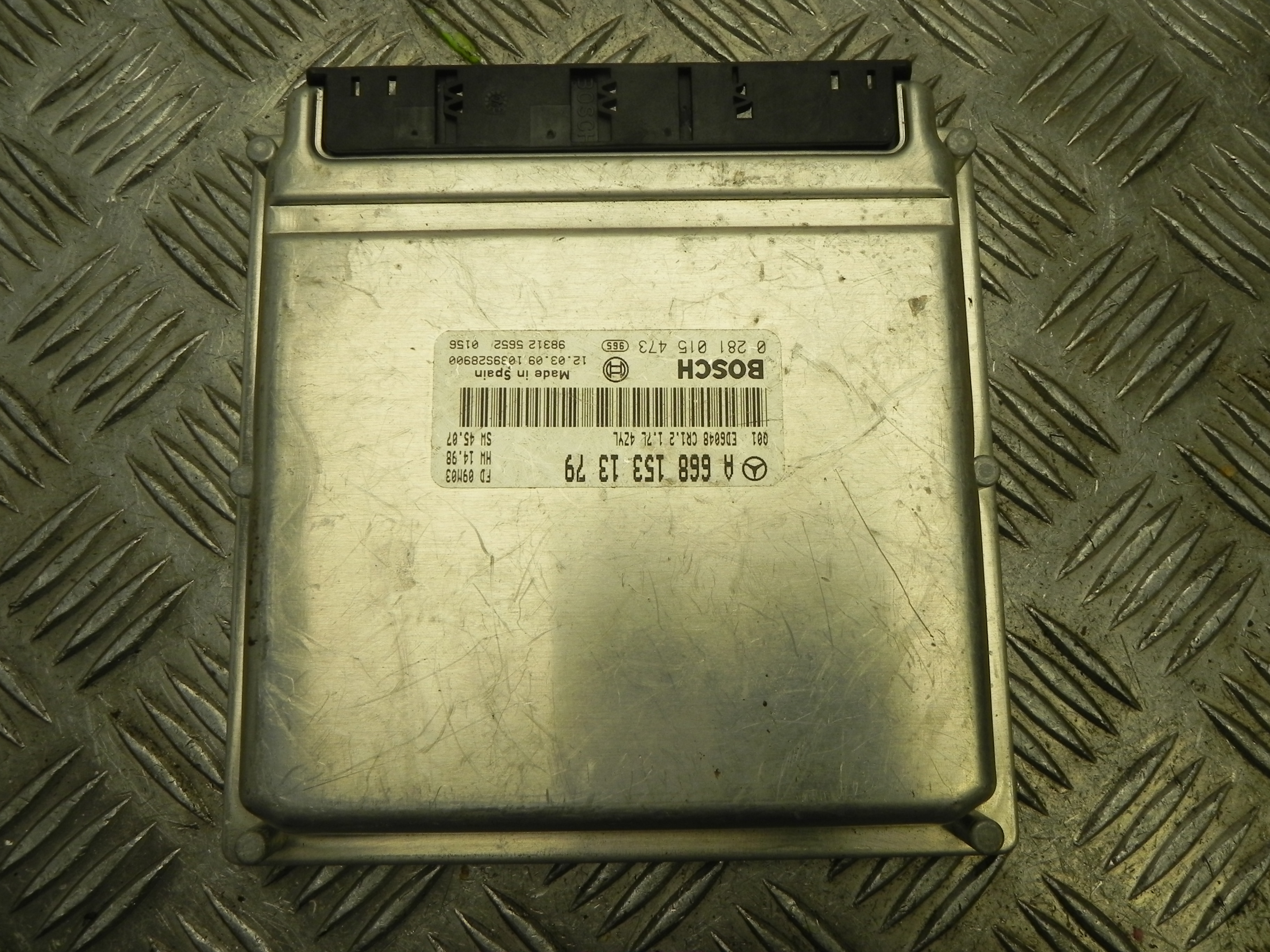 MERCEDES-BENZ Vaneo W414 (2001-2005) Μονάδα ελέγχου κινητήρα ECU A6681531379 23458105