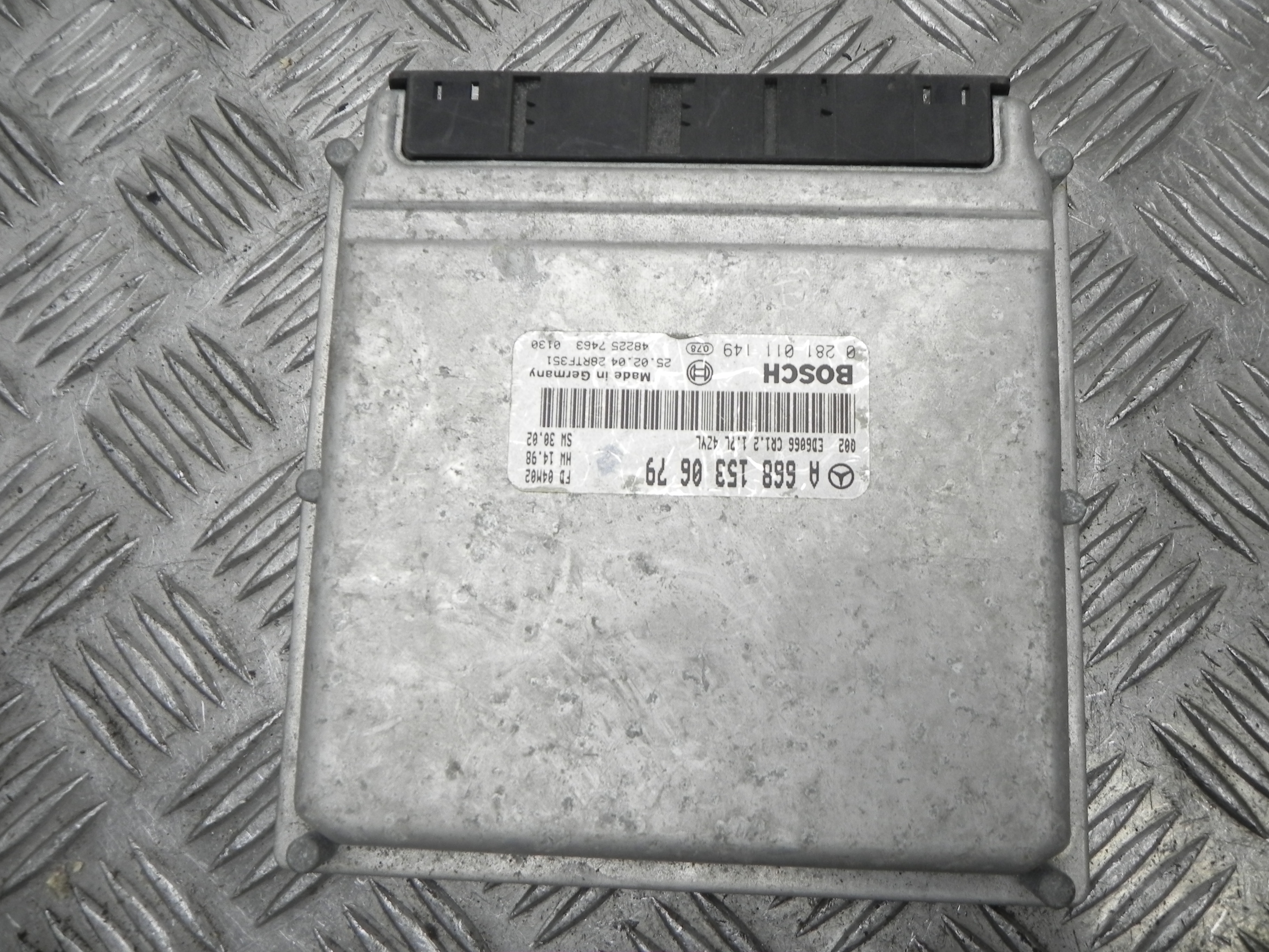 MERCEDES-BENZ Vaneo W414 (2001-2005) Μονάδα ελέγχου κινητήρα ECU A6681530679 23457253